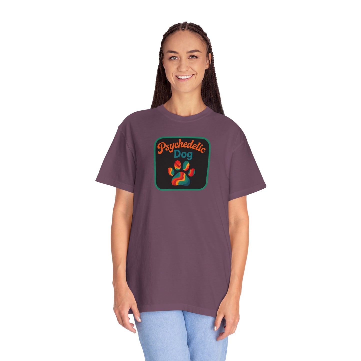 Psychedelic Dog T-shirt