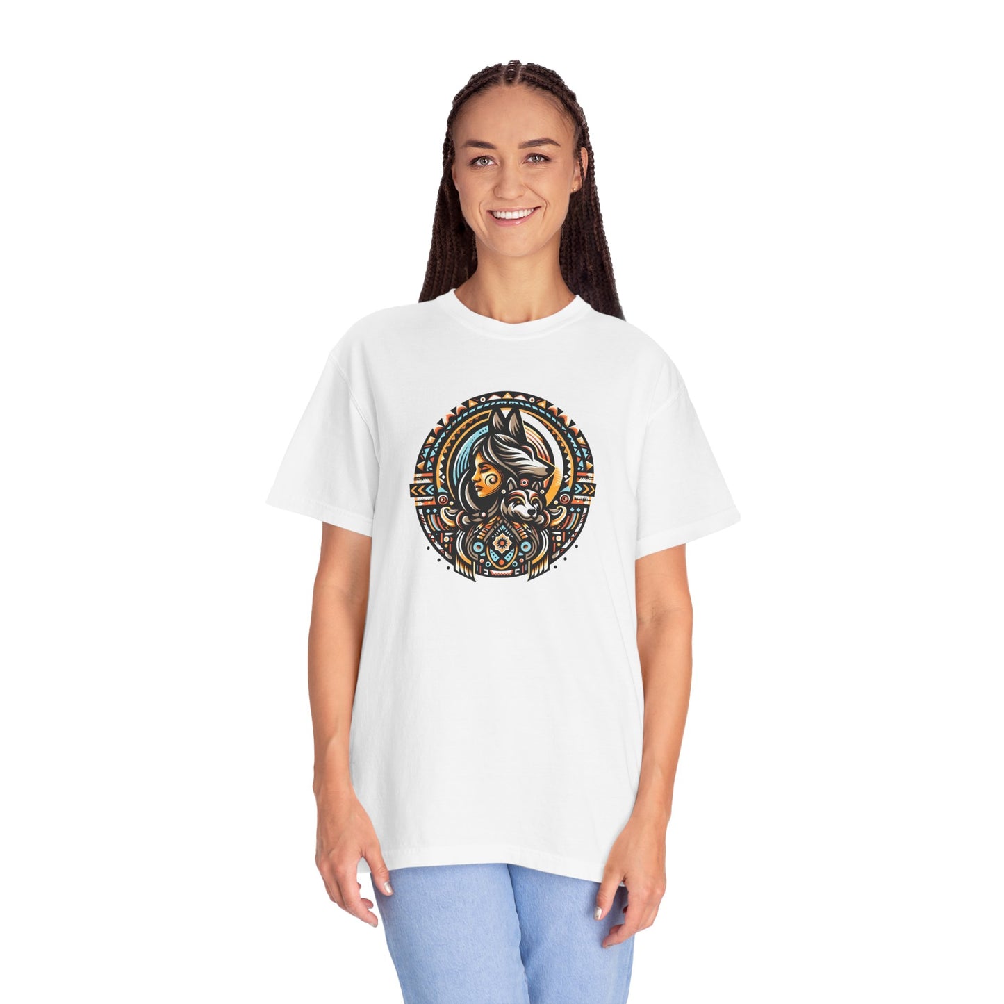 Tribal Art Unisex T-Shirt | Bohemian Style Tee, Graphic Tee, Casual Wear, Unique Gifts, Summer Fashion