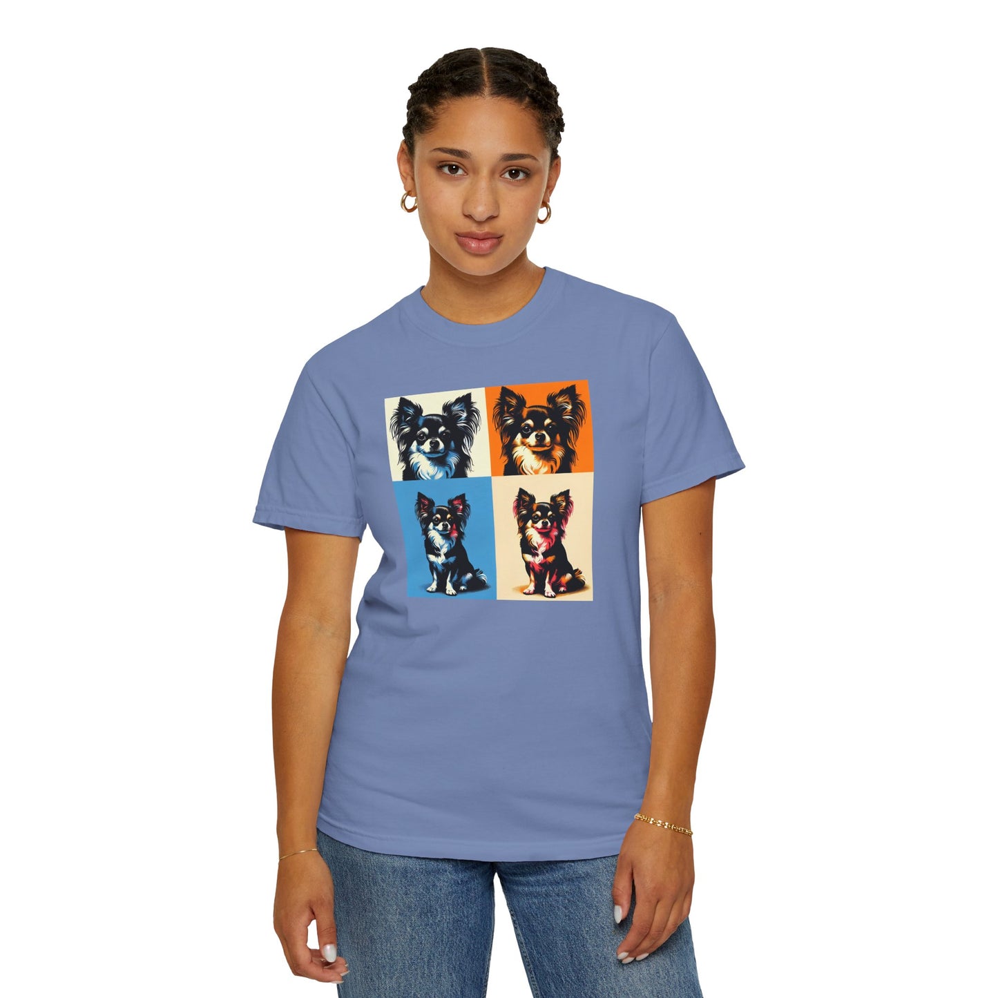 Chihuahua Pop Art Unisex T-shirt - Colorful Graphic Tee for Dog Lovers