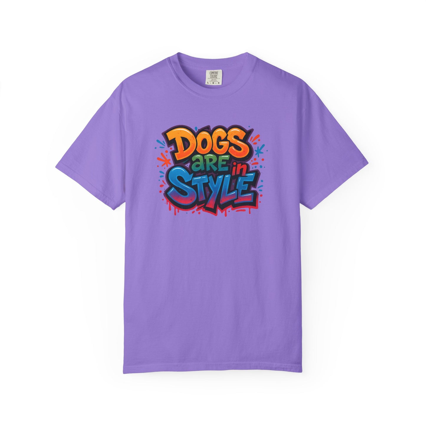 Stylish Dog Lovers T-Shirt - "Dogs are in STYLE"