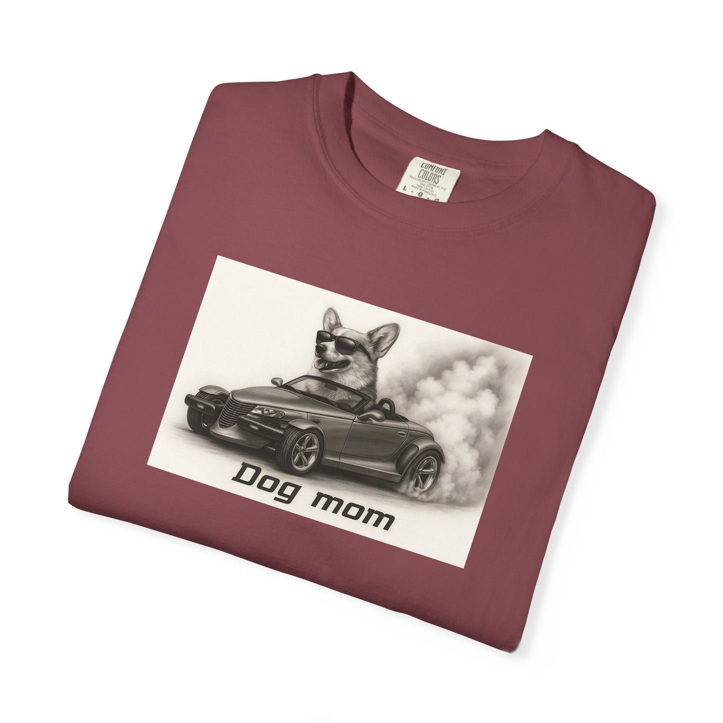 Dog Mom - Corgi - “Cool Dogs in Cool Cars” T-Shirt Collection! 🐶🚗