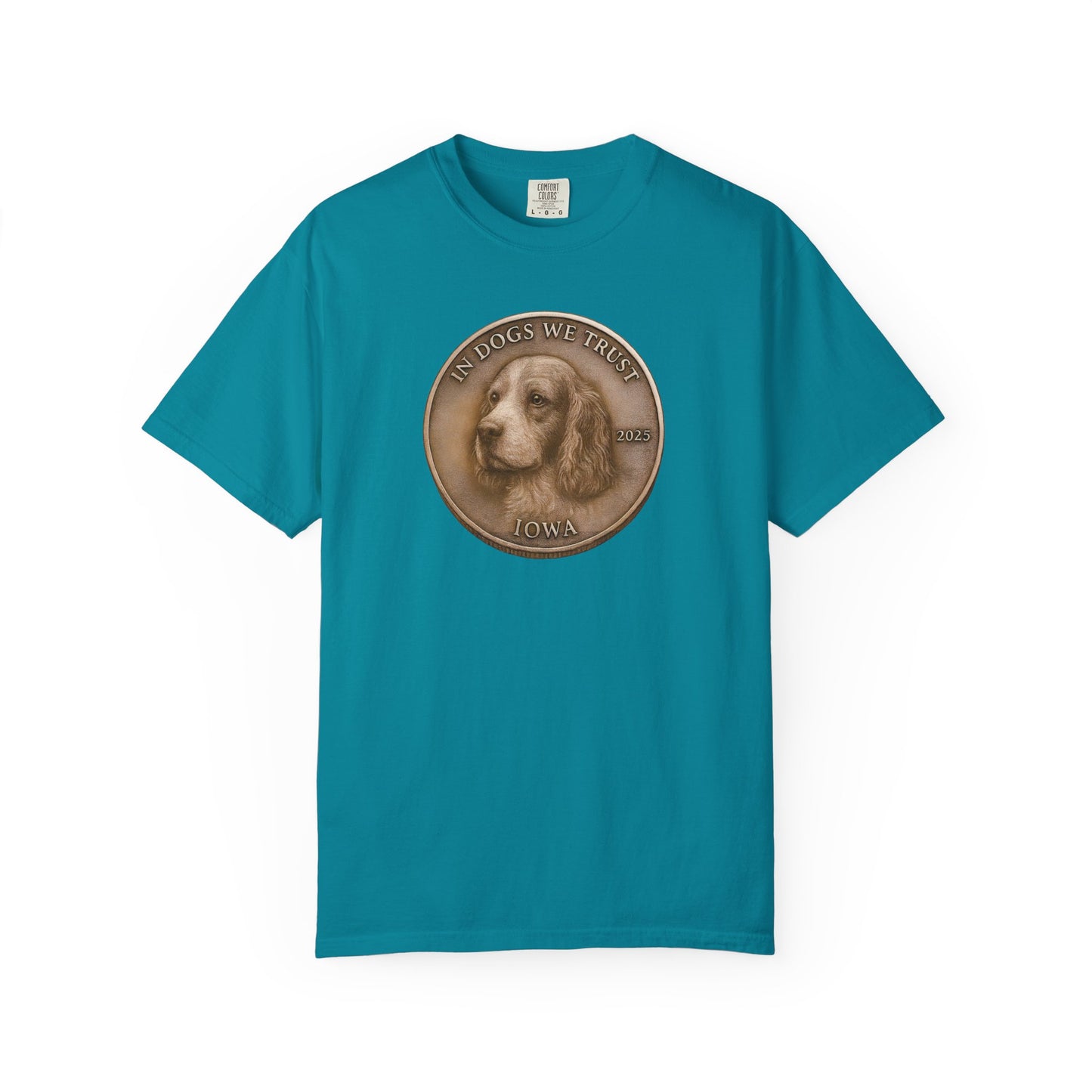 Iowa State Coin T-Shirt Collection - Proud Dog Breed Illustrations