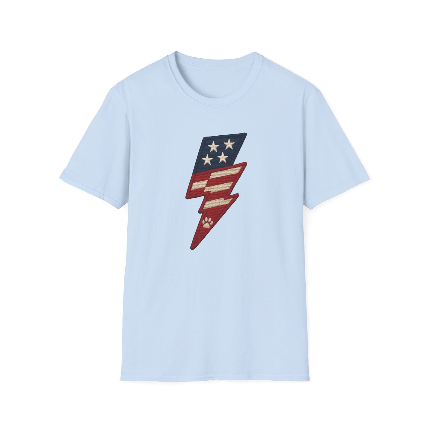 Patriotic Unisex T-Shirt with Flag Design, USA Pride Shirt, Everyday Wear, 4th of July Gift, Casual Style, American Flag Tee