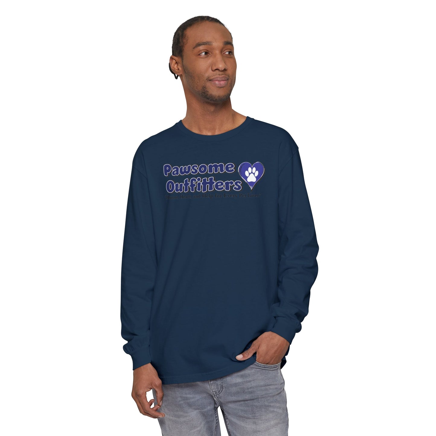 Pawsome Outfitters Unisex Long Sleeve T-Shirt - Perfect for Pet Lovers!
