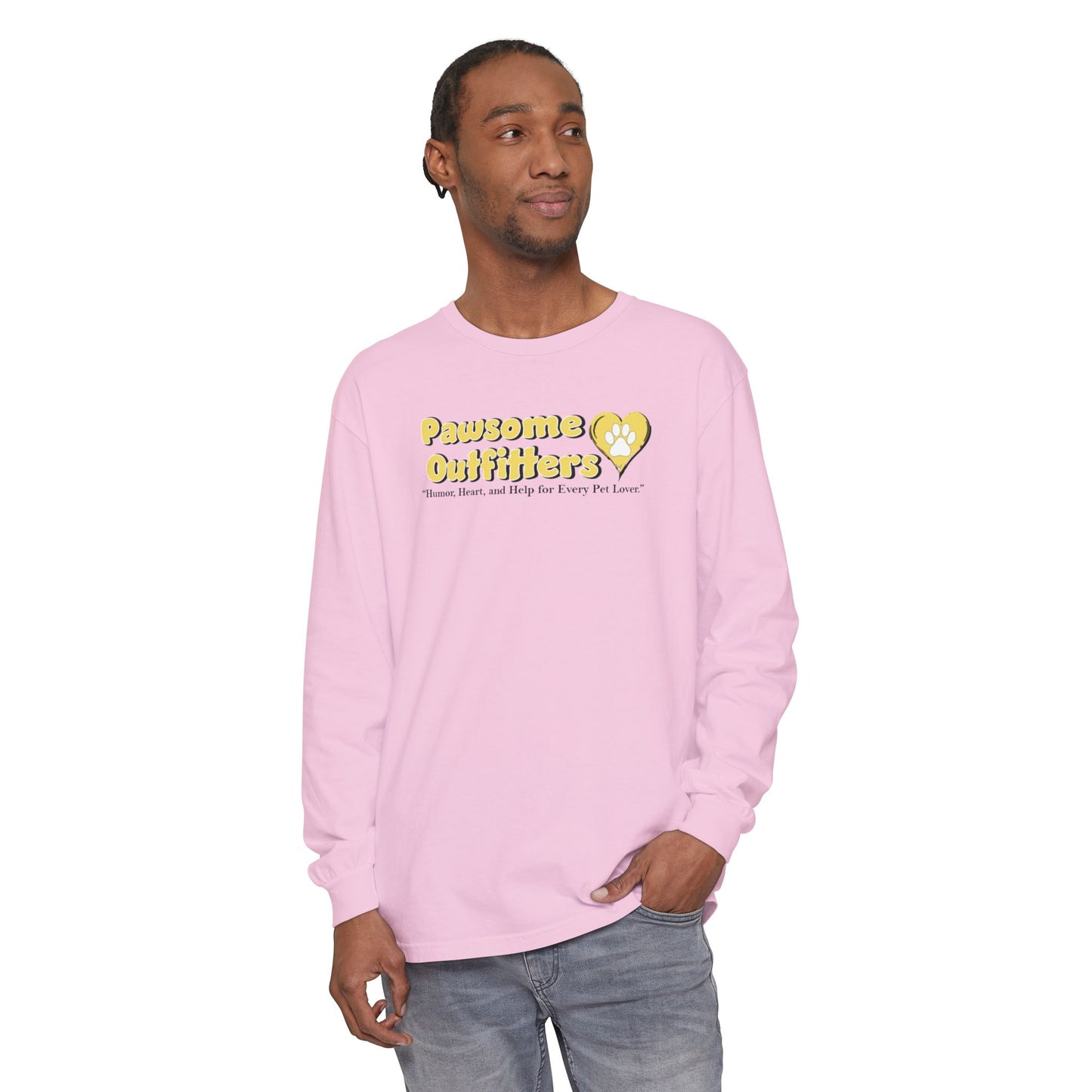 Pawsome Outfitters Unisex Garment-dyed Long Sleeve T-Shirt