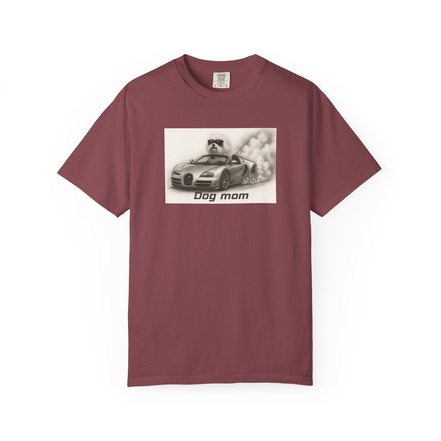 Dog Mom - Maltese Terrier - “Cool Dogs in Cool Cars” T-Shirt Collection! 🐶🚗