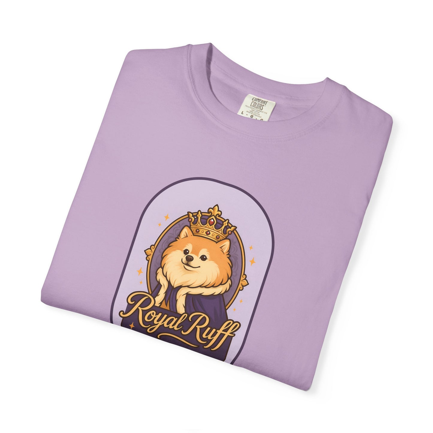 Dog Lover's Royal Ruff T-Shirt - Unisex Funny Pet Tee, Gift for Dog Parents, Cute Animal Shirt, Pet Memorial, Birthday Gift