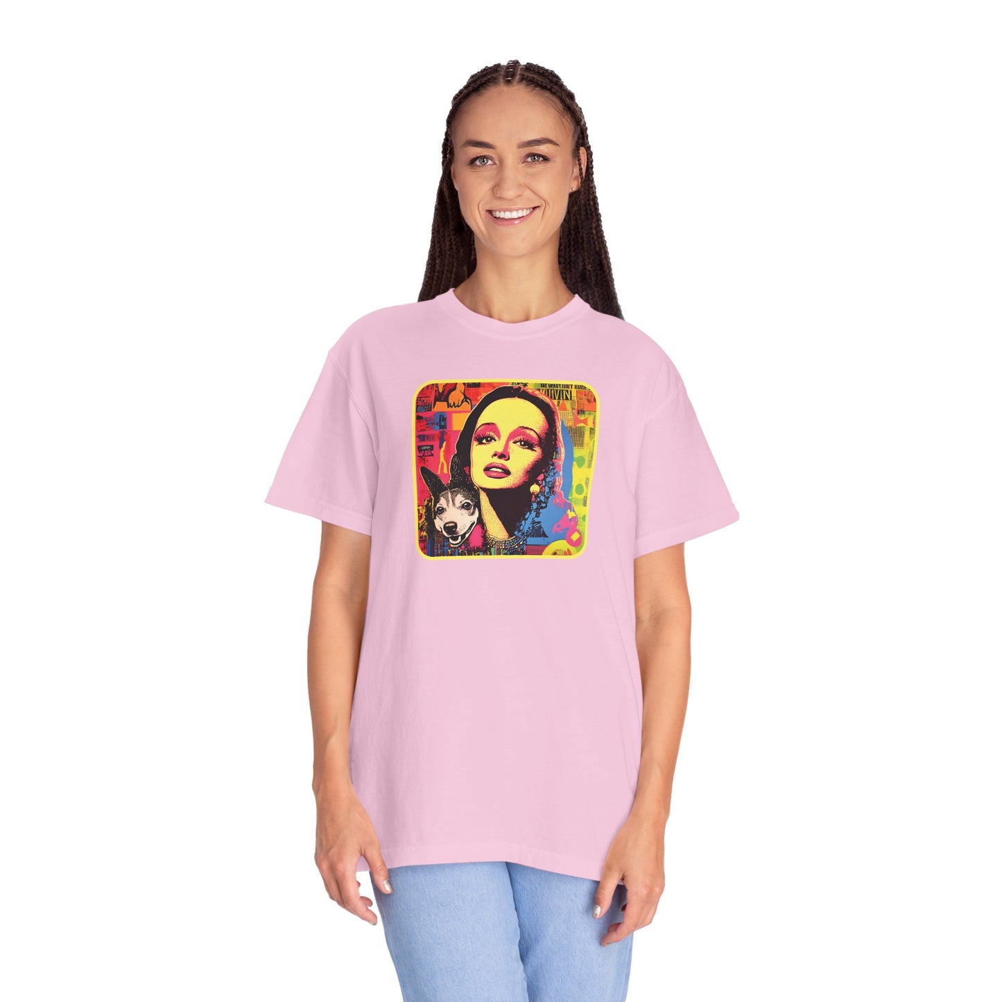 Pop Art Mom and Dog T-Shirt