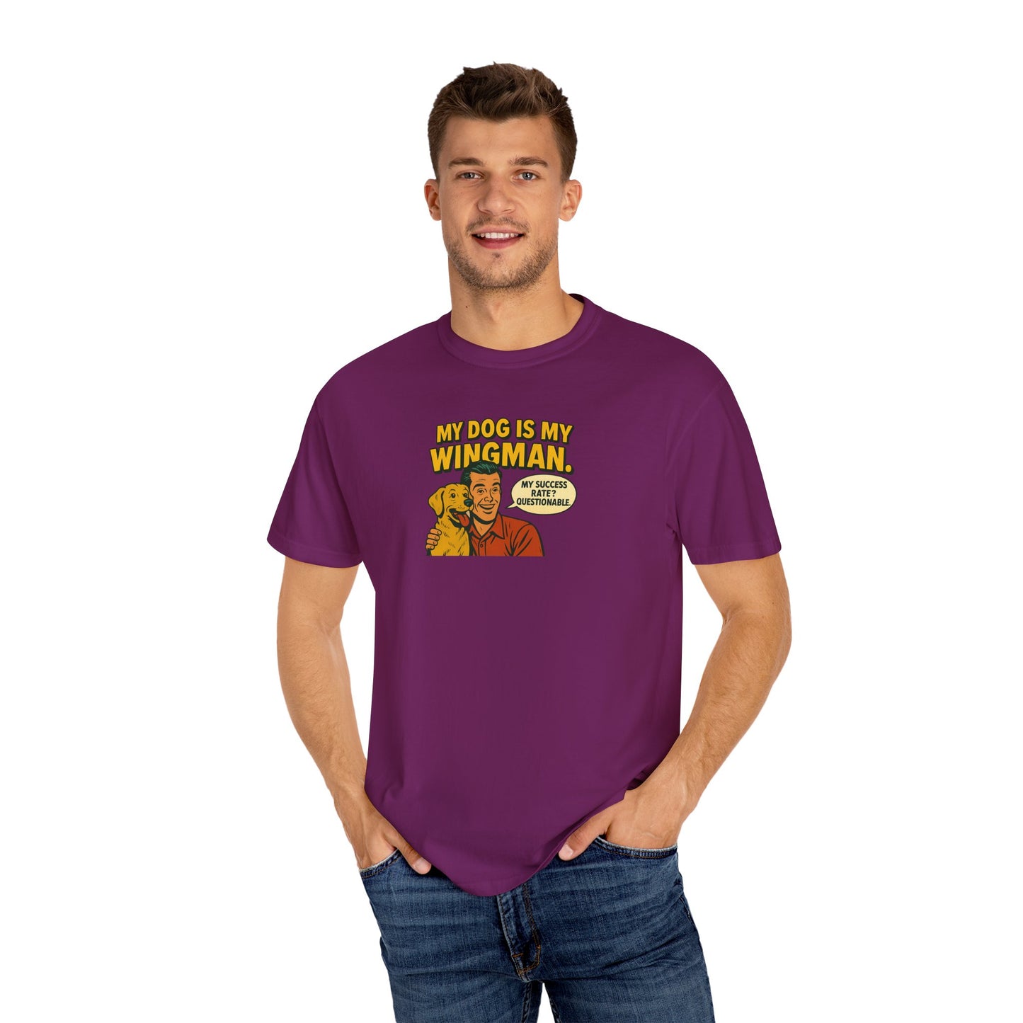 Wingman Dog Dad T-Shirt