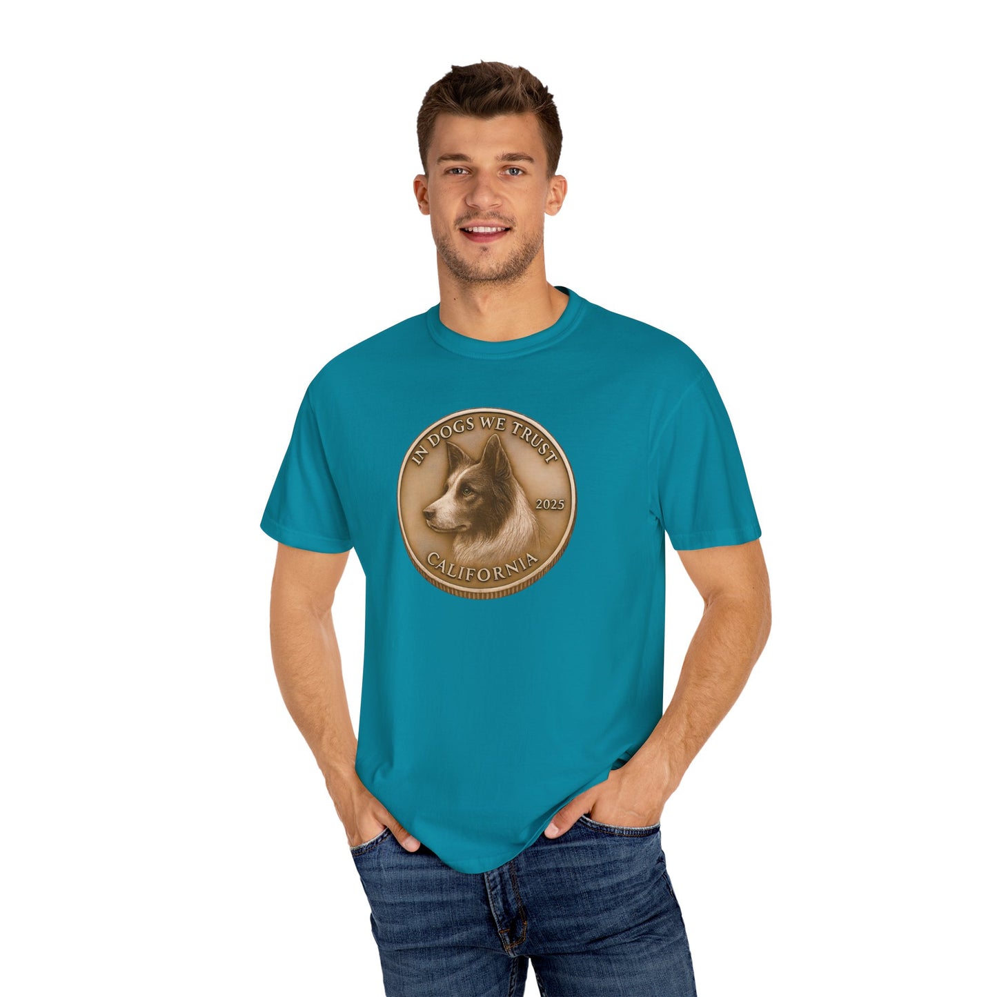 California State Coin T-Shirt Collection - Proud Dog Breed Illustrations