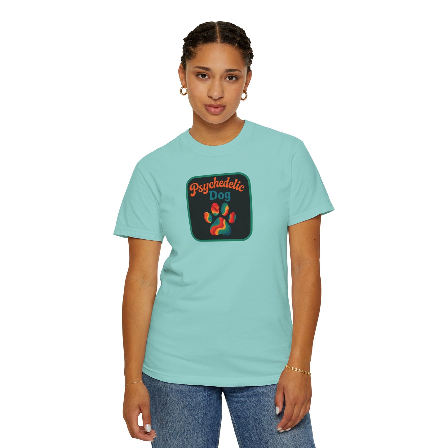 Psychedelic Dog T-shirt