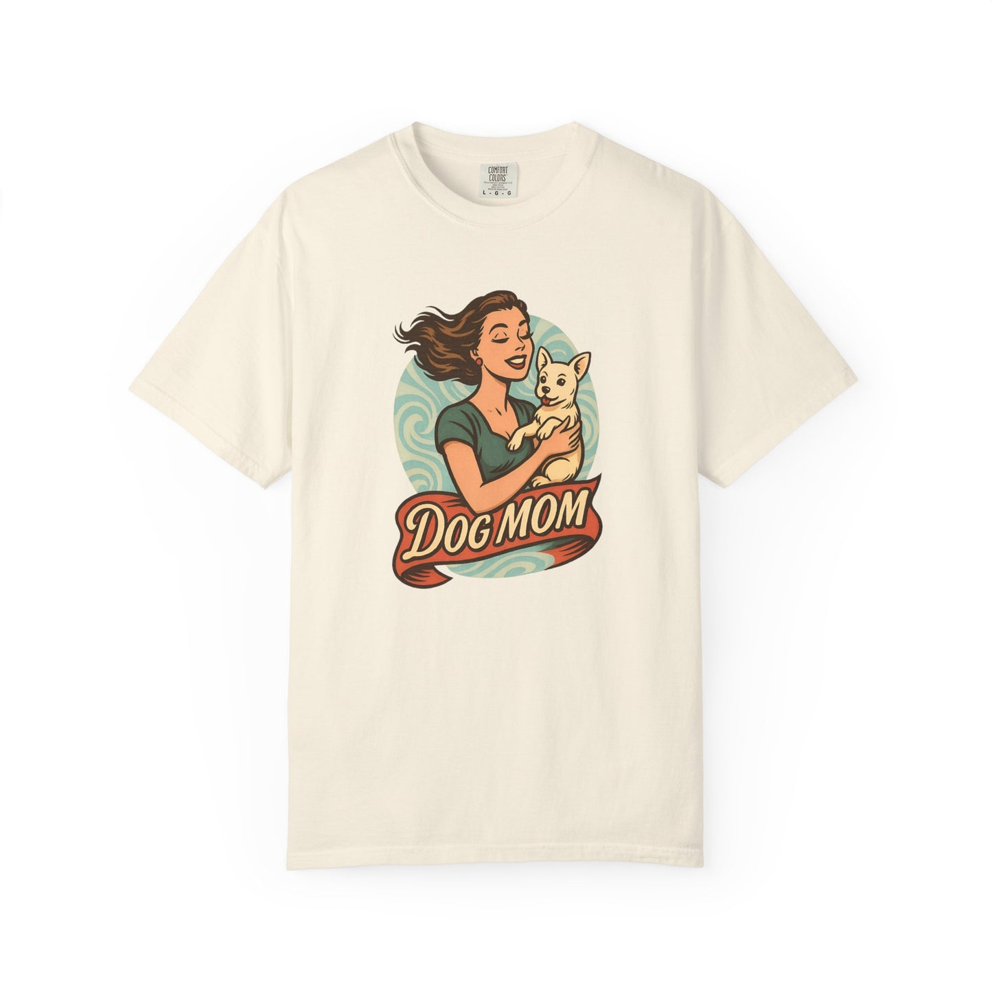 Dog Mom T-Shirt, Unisex Tee for Pet Lovers, Gift for Dog Owners, Casual Wear, Animal Lover Apparel