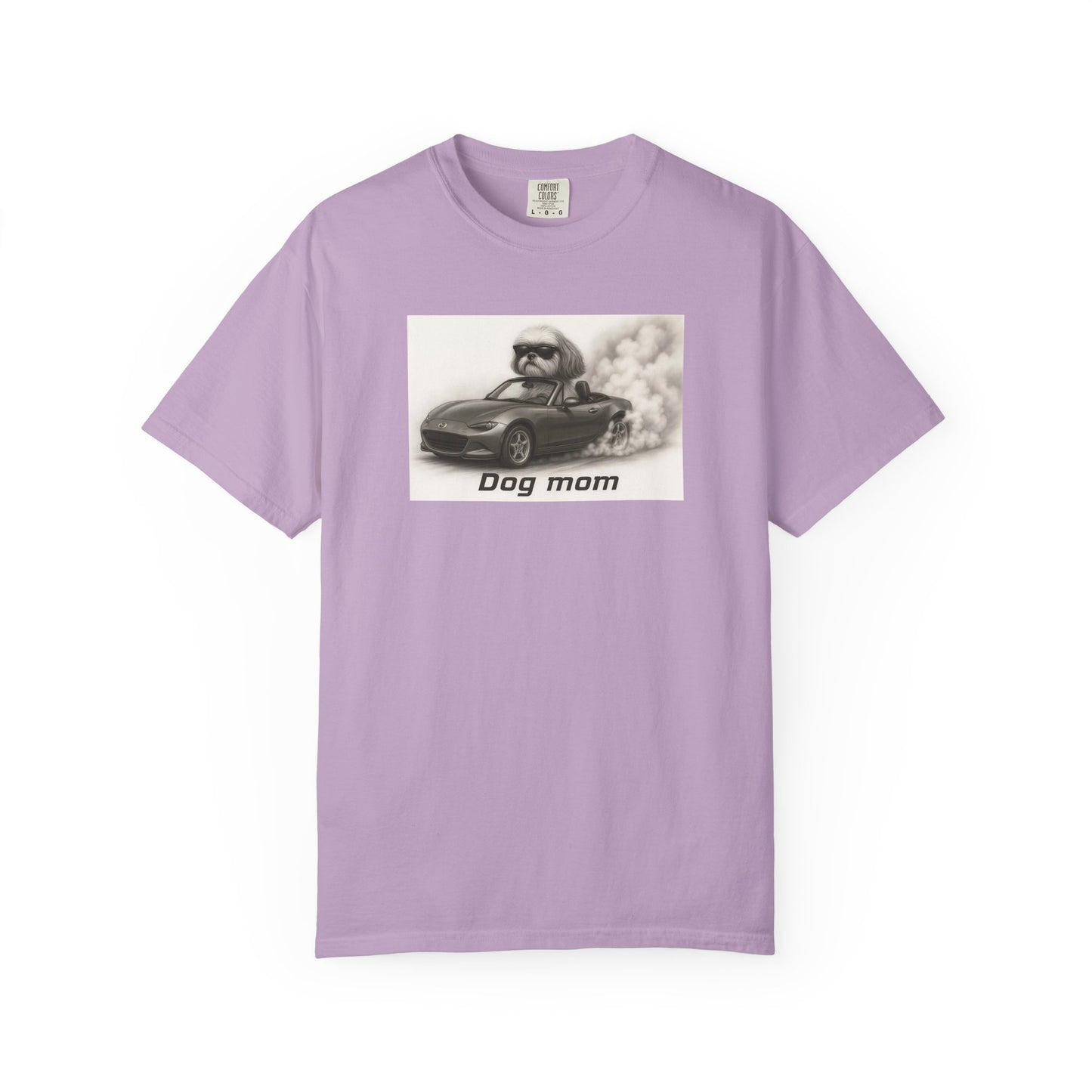 Dog Mom - Shih Tzu - “Cool Dogs in Cool Cars” T-Shirt Collection! 🐶🚗