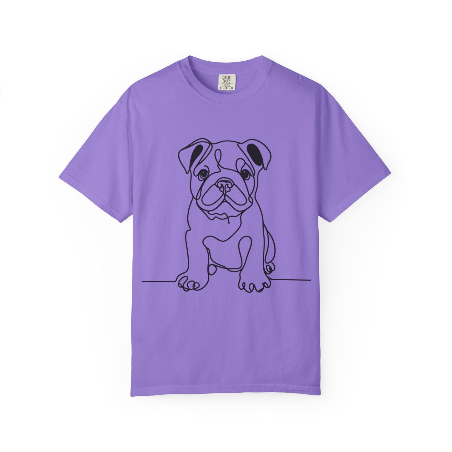 Adorable Bulldog Graphic Unisex T-Shirt