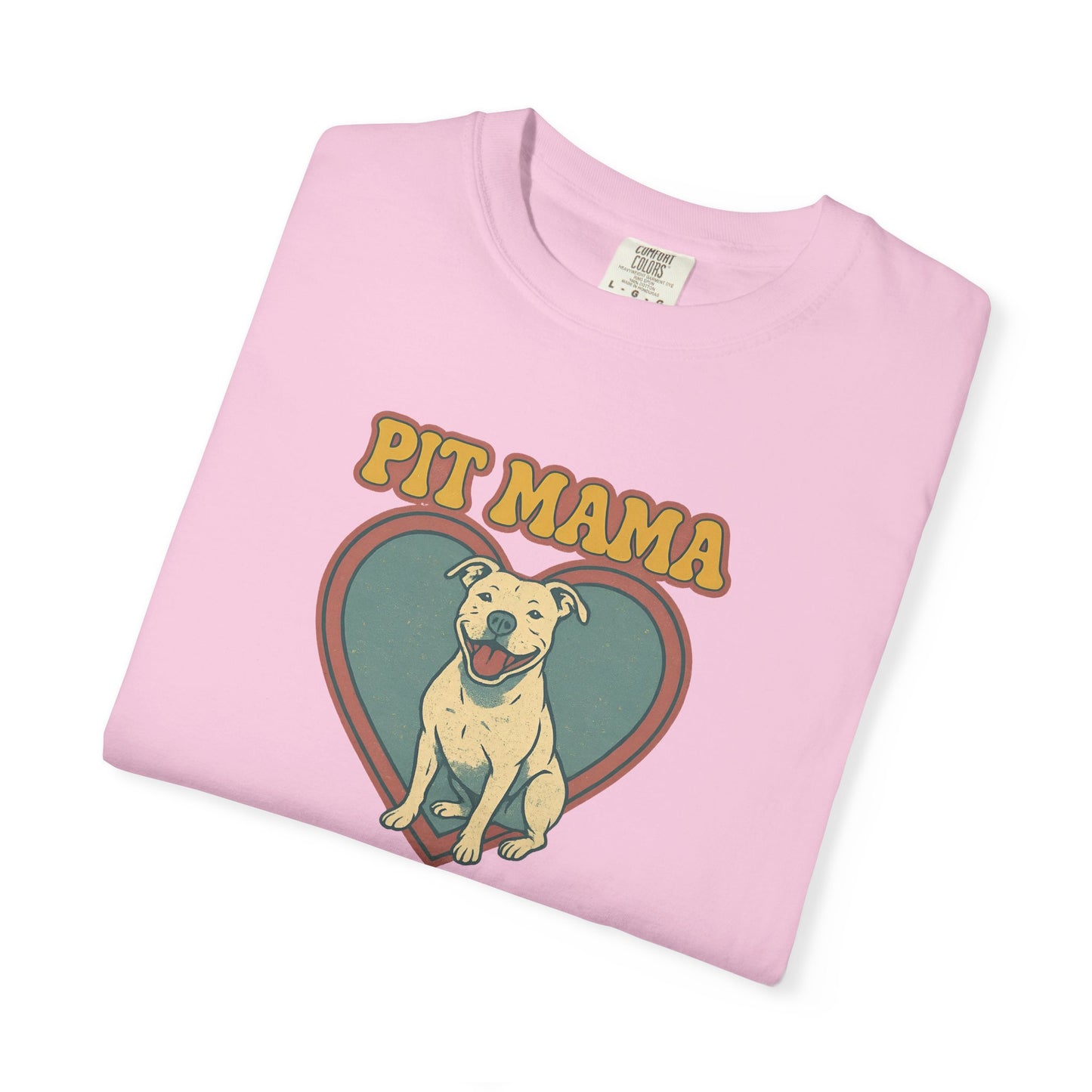 Pit Mama Unisex T-Shirt - Perfect Gift for Dog Lovers, Pet Owners, Animal Rescue Advocates, Dog Mom Apparel