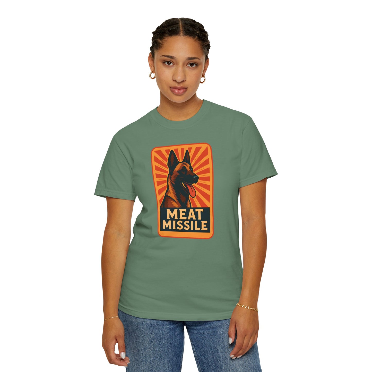 🚀 Belgian Malinois “Meat Missile” Tee