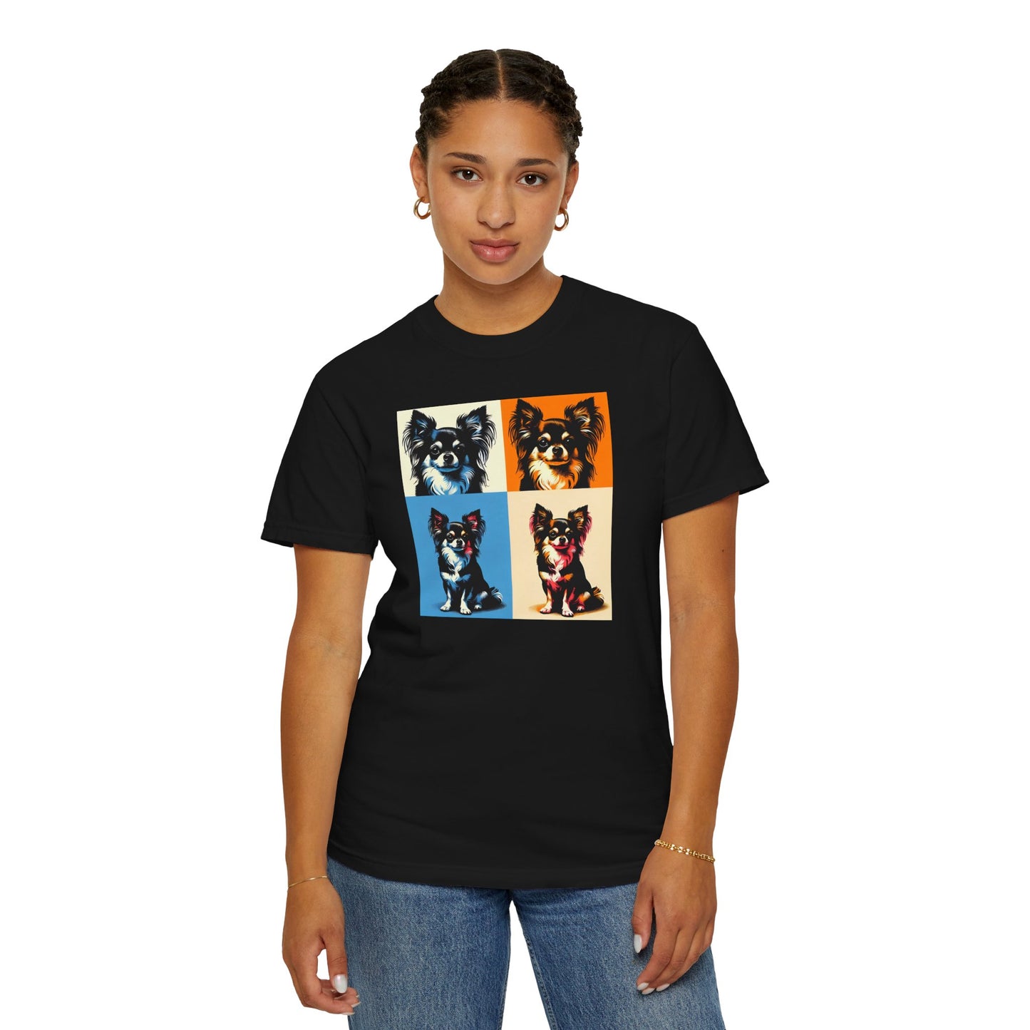 Chihuahua Pop Art Unisex T-shirt - Colorful Graphic Tee for Dog Lovers