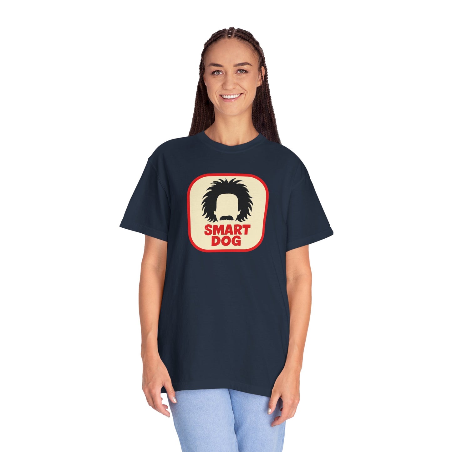 Dog Lover Graphic T-shirt - Smart Dog, Albert Einstein Design