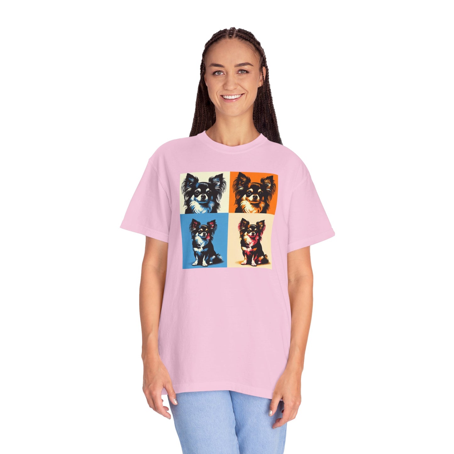 Chihuahua Pop Art Unisex T-shirt - Colorful Graphic Tee for Dog Lovers