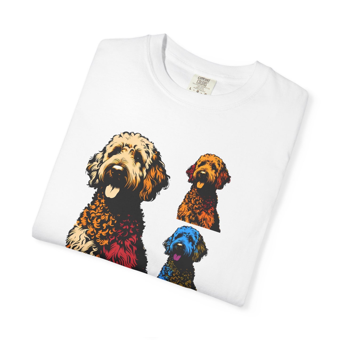 Labradoodle Love Tee – Color Splash Edition