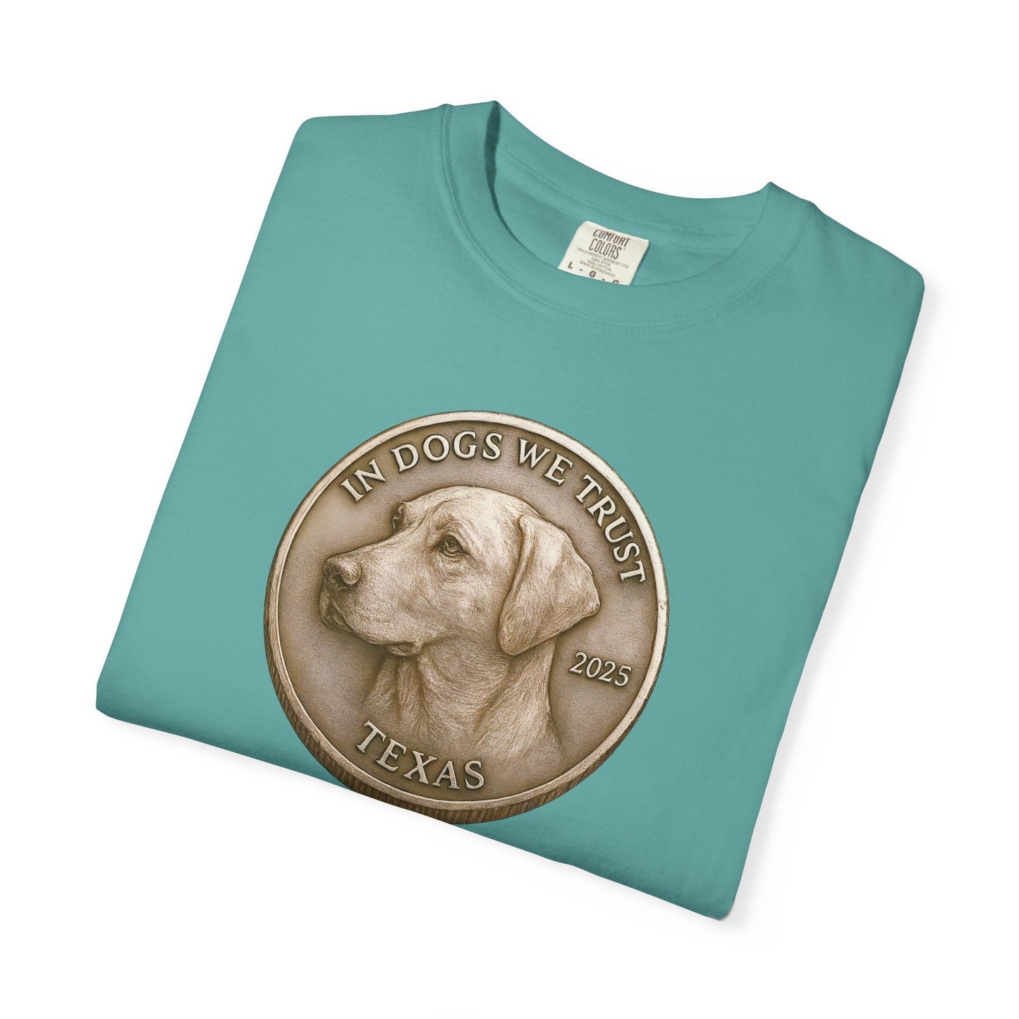 Texas State Coin T-Shirt Collection - Proud Dog Breed Illustrations