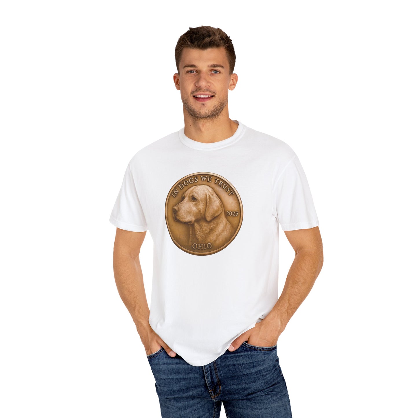 Ohio State Coin T-Shirt Collection - Proud Dog Breed Illustrations