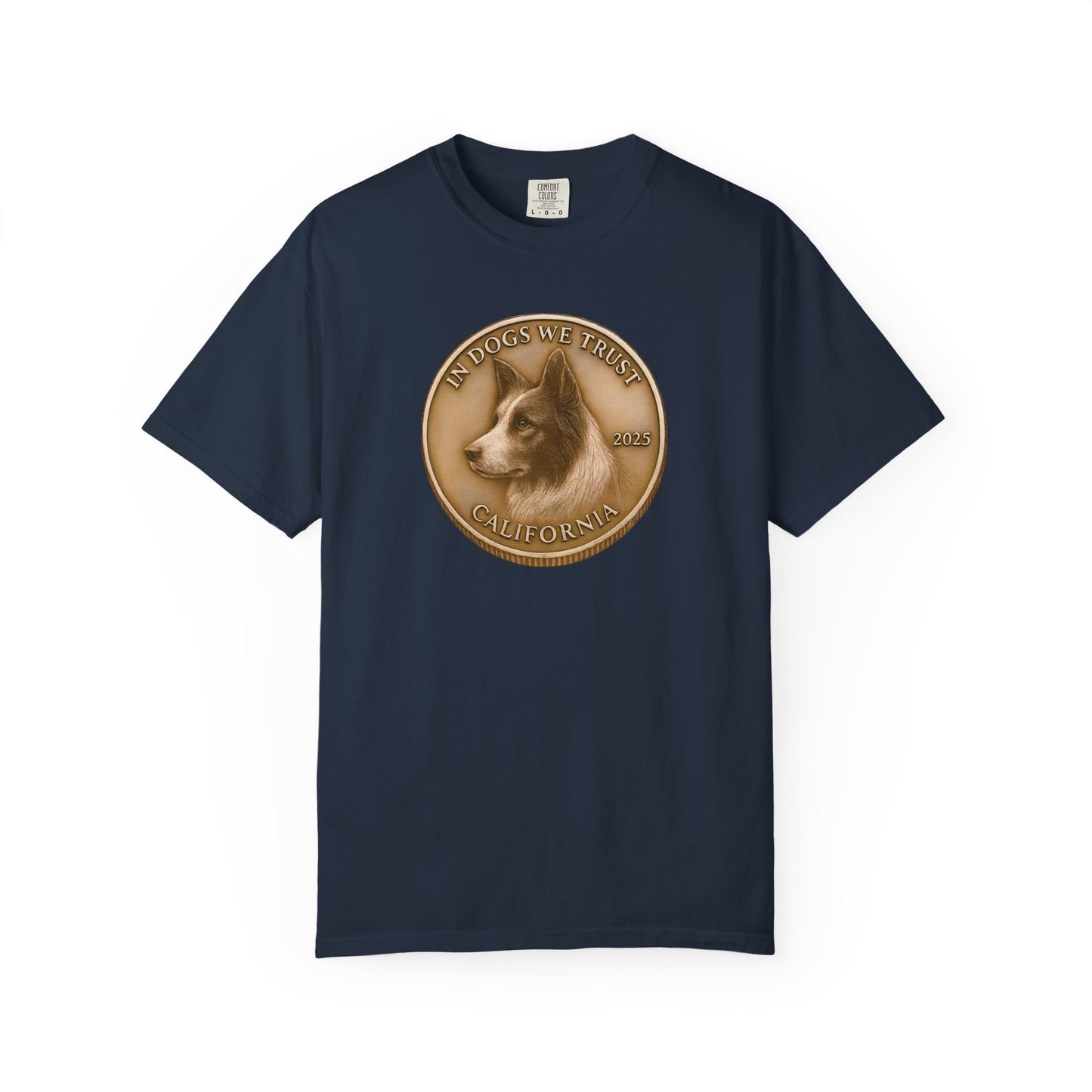 California State Coin T-Shirt Collection - Proud Dog Breed Illustrations