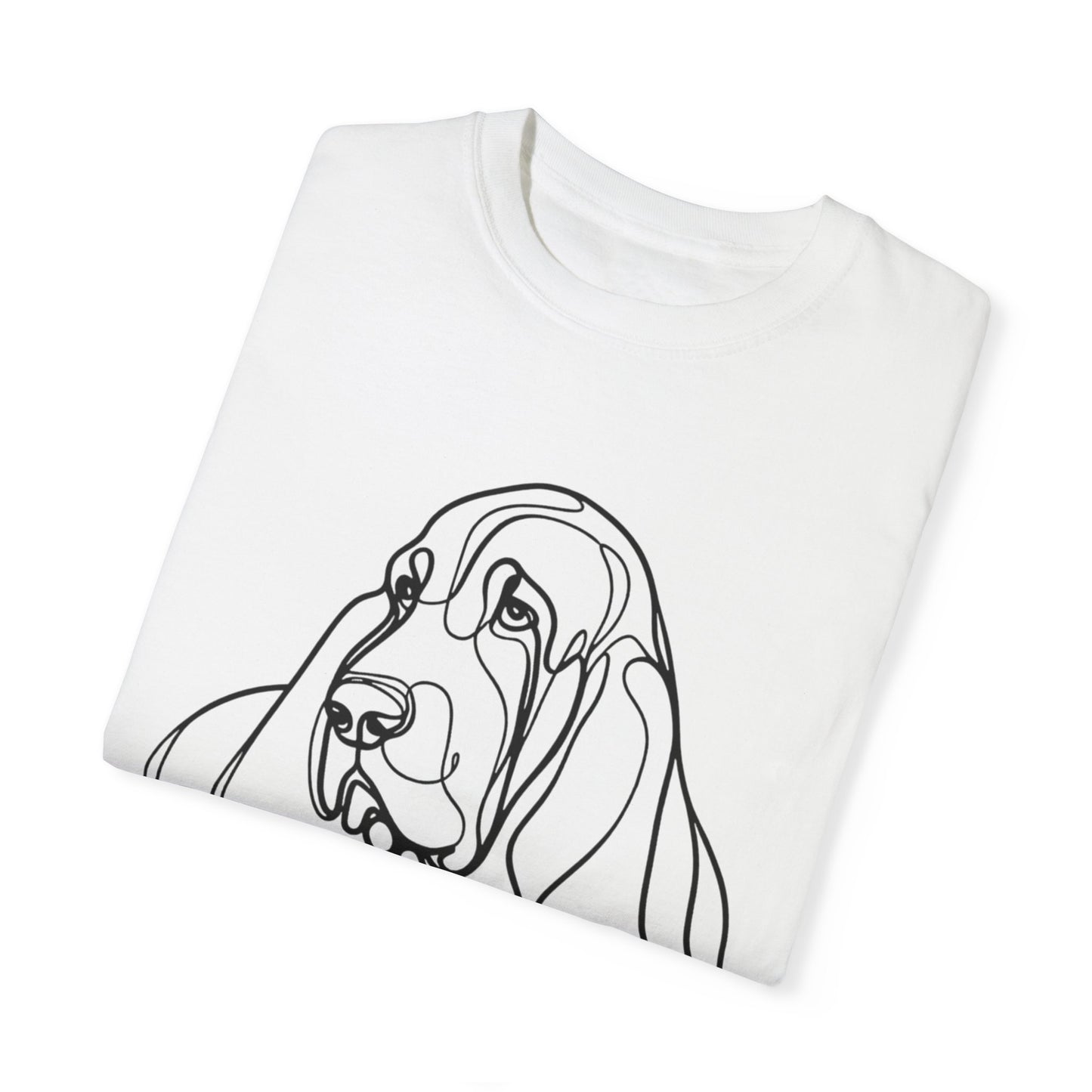 π Low & Loyal β Basset Hound Line Art Tee