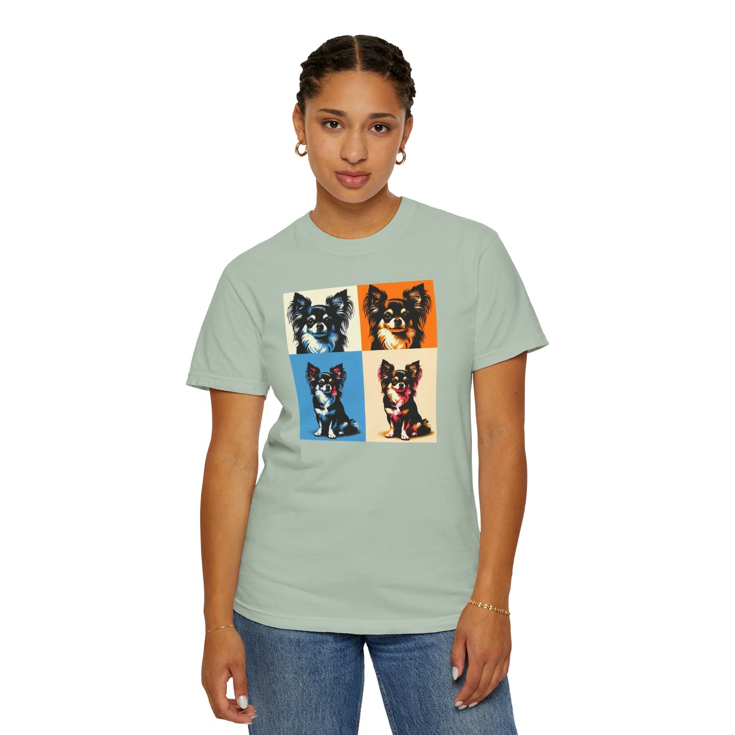 Chihuahua Pop Art Unisex T-shirt - Colorful Graphic Tee for Dog Lovers