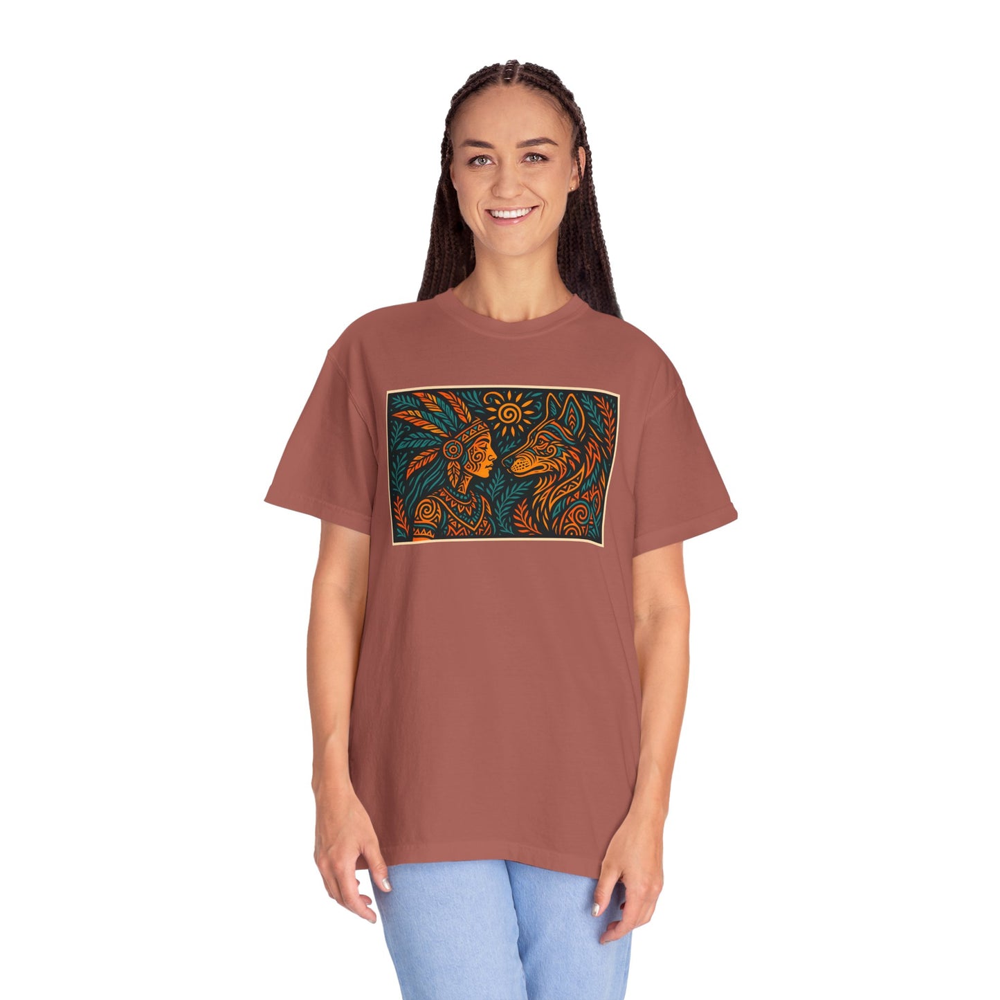 Nature-Inspired Unisex T-Shirt, Boho Casual Tee, Gift for Nature Lovers, Eco-Friendly Apparel, Stylish Everyday Top