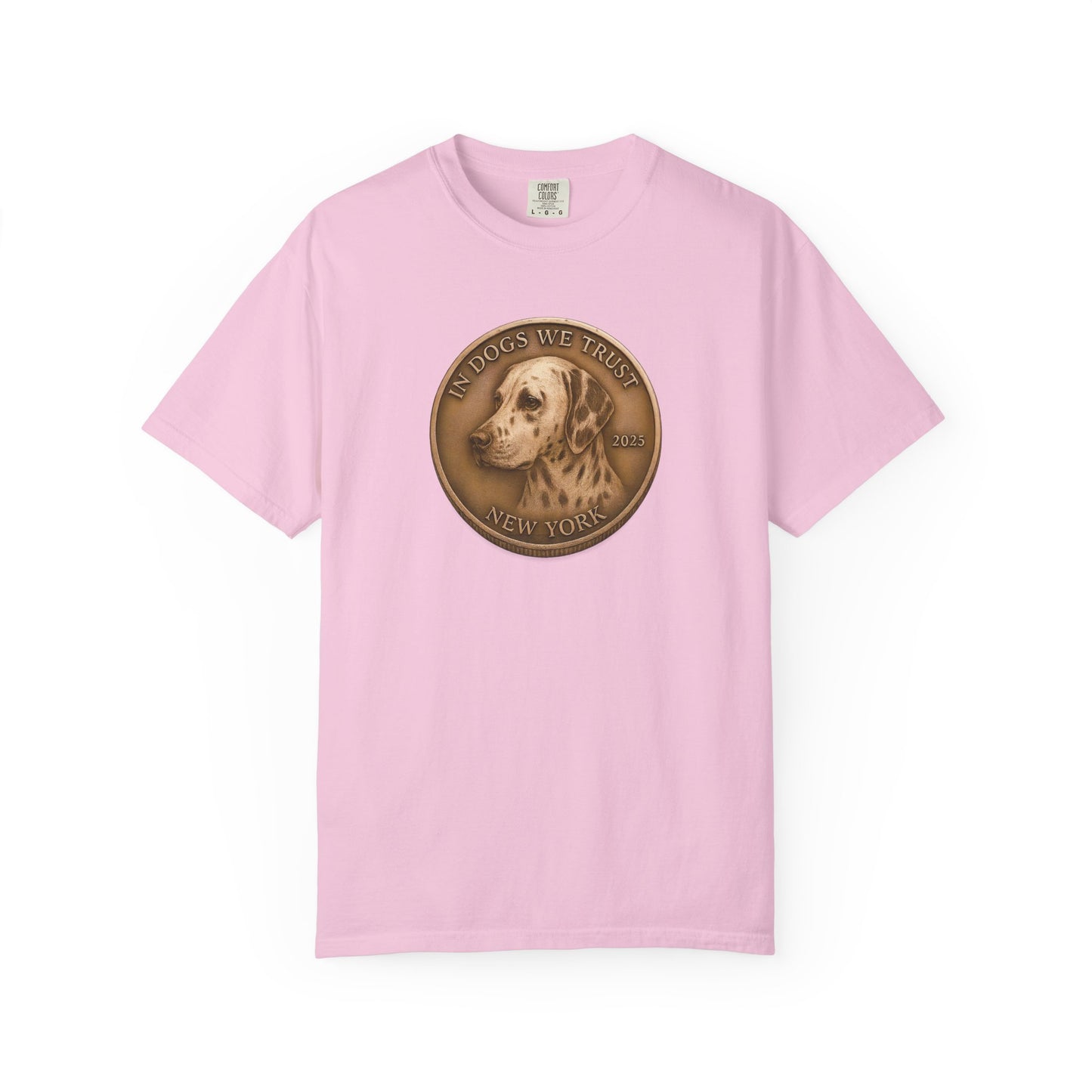 New York State Coin T-Shirt Collection - Proud Dog Breed Illustrations