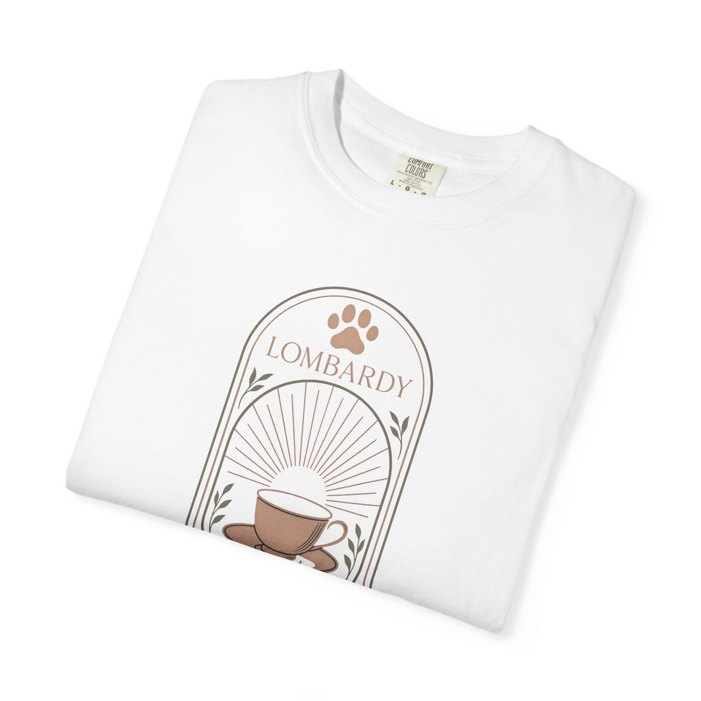 Coffee Lover's Unisex Garment-Dyed T-shirt, Soft Cotton Tee, Perfect Gift for Baristas, Coffee Enthusiasts, Homewear, Casual Style