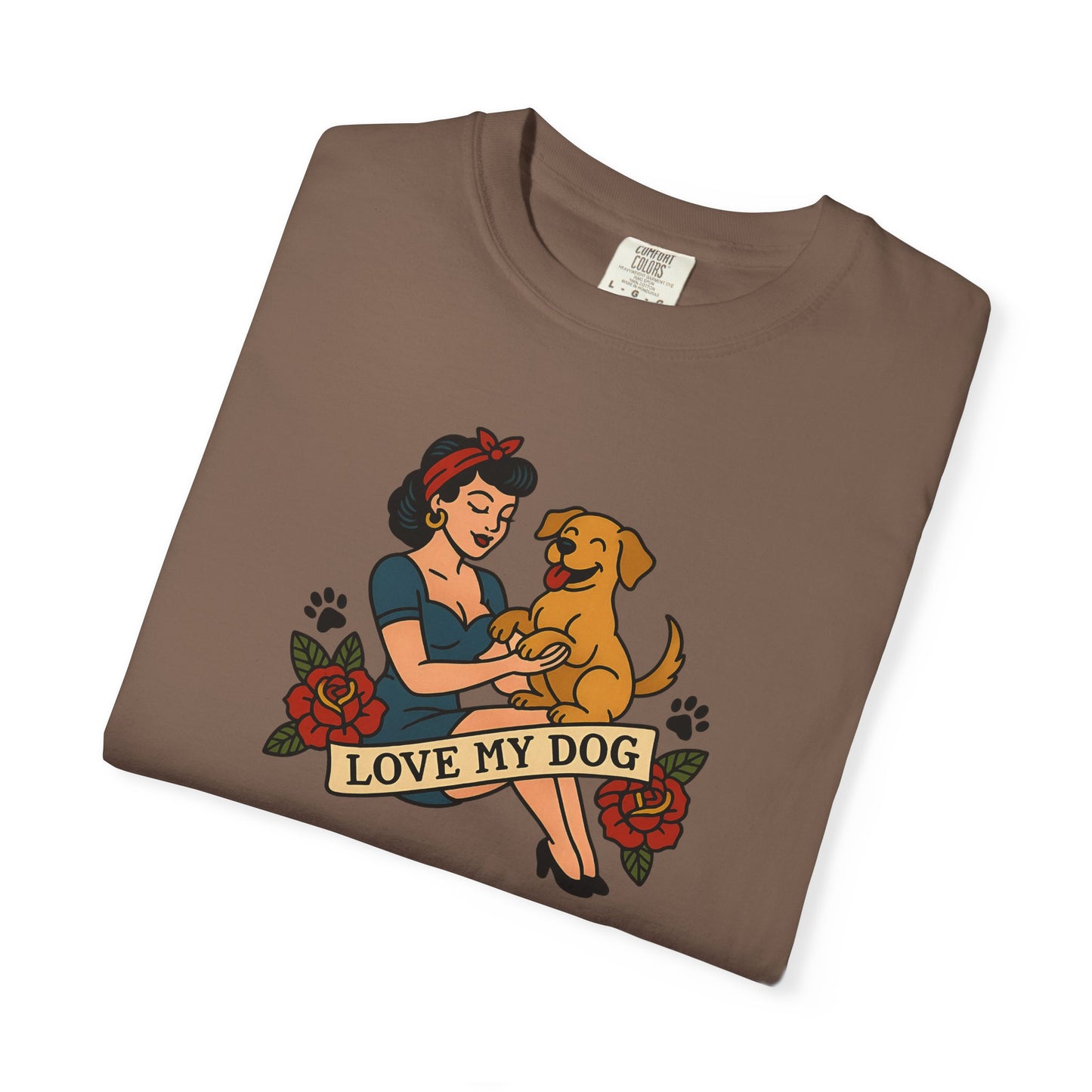 Love My Dog - T-Shirt, Perfect for Pet Owners, Gifts for Dog Lovers, Casual Wear, Love My Dog Shirt, Animal Lover Tee