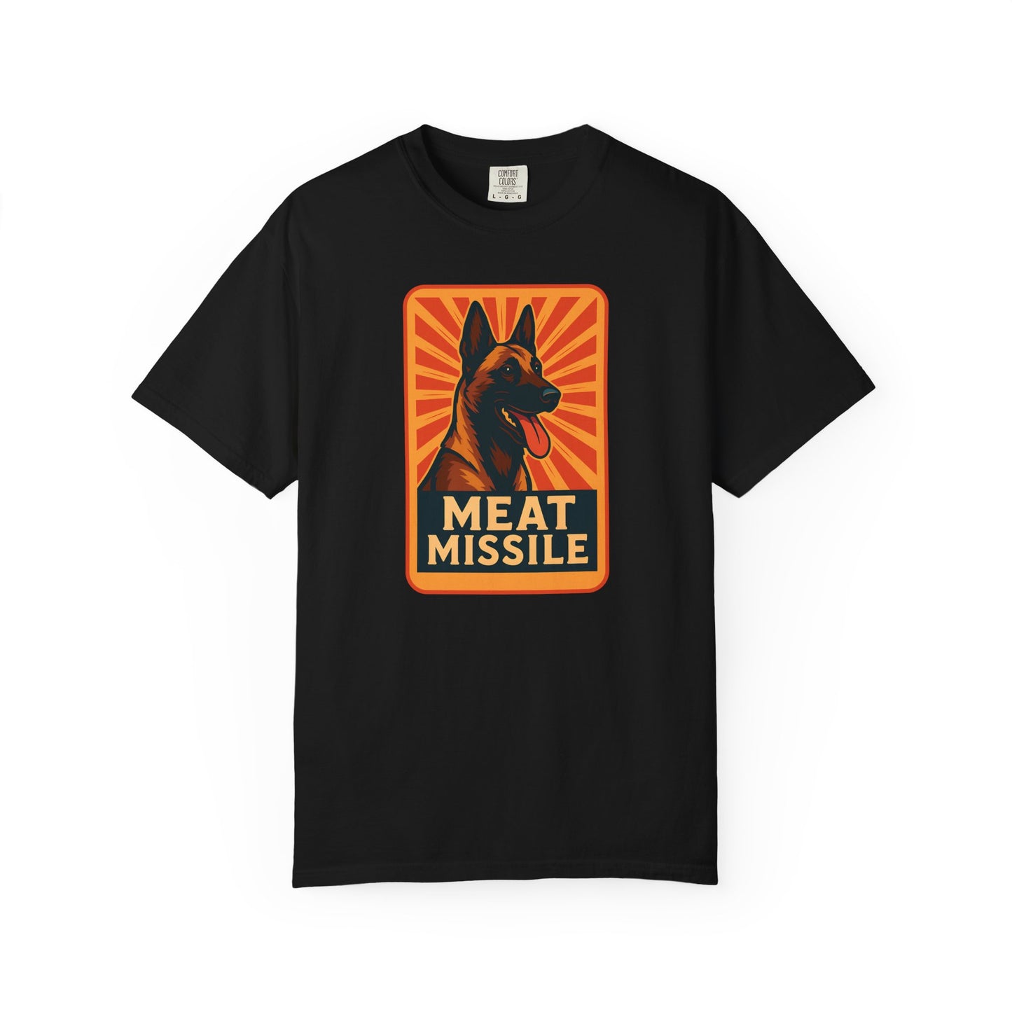 🚀 Belgian Malinois “Meat Missile” Tee
