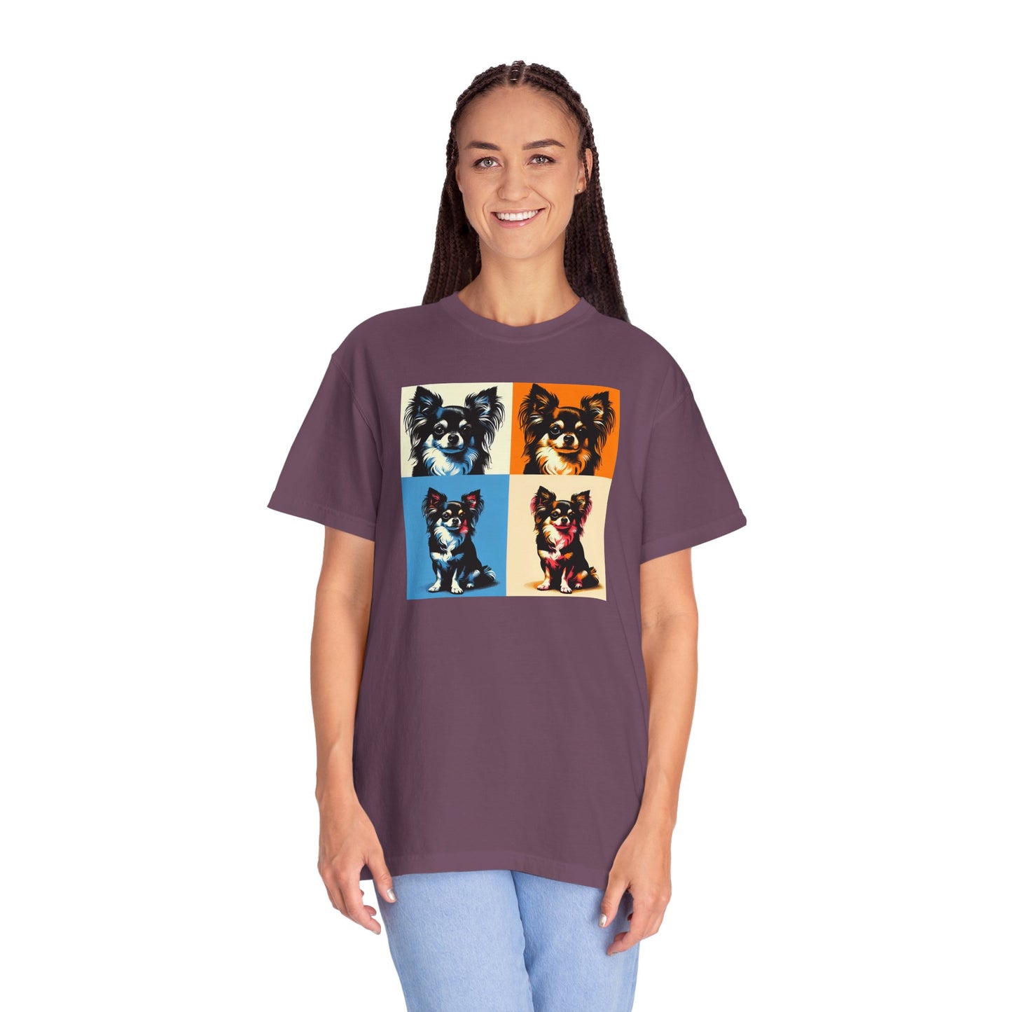 Chihuahua Pop Art Unisex T-shirt - Colorful Graphic Tee for Dog Lovers