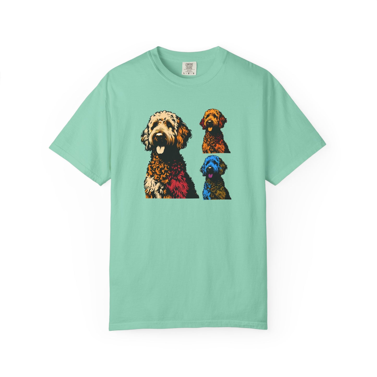 Labradoodle Love Tee – Color Splash Edition
