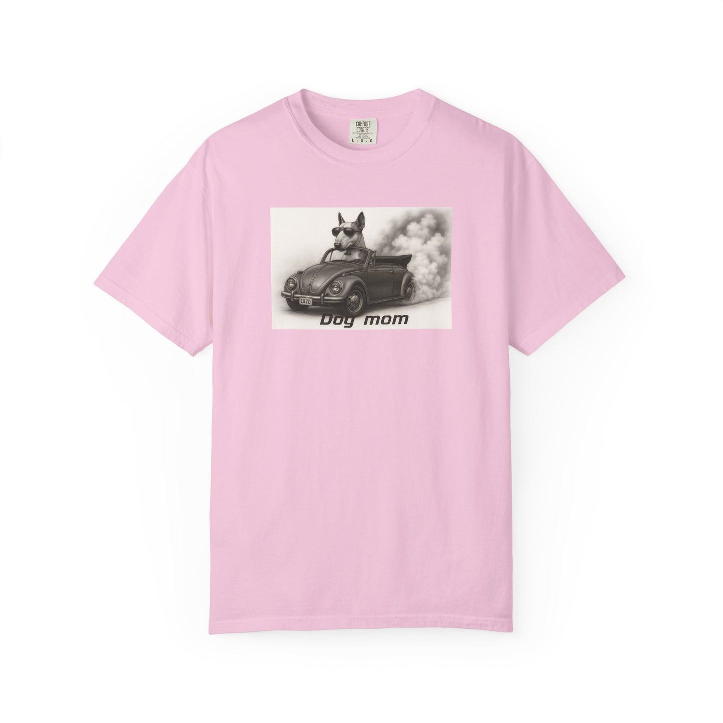 Dog Mom - Bull Terrier - “Cool Dogs in Cool Cars” T-Shirt Collection! 🐶🚗