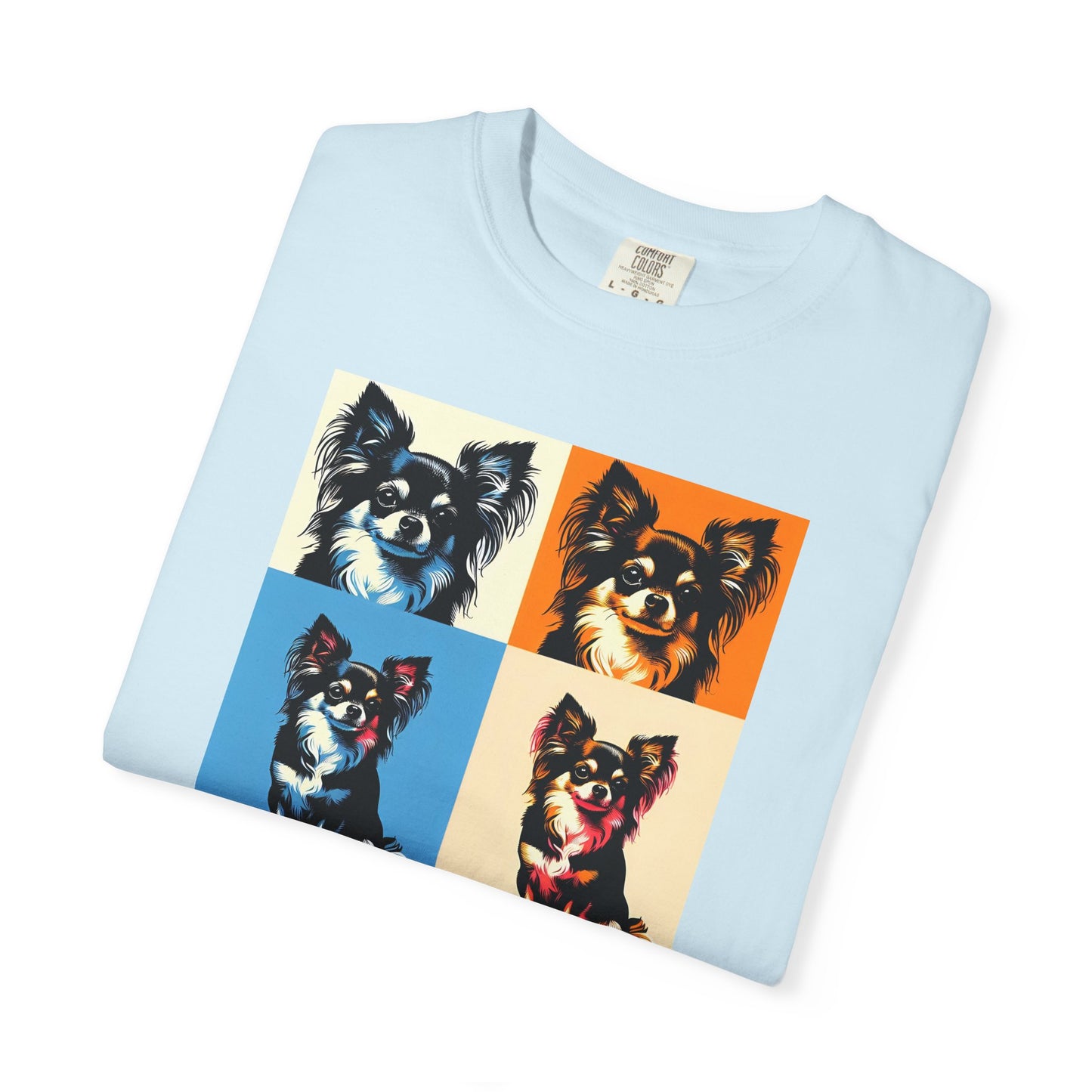Chihuahua Pop Art Unisex T-shirt - Colorful Graphic Tee for Dog Lovers
