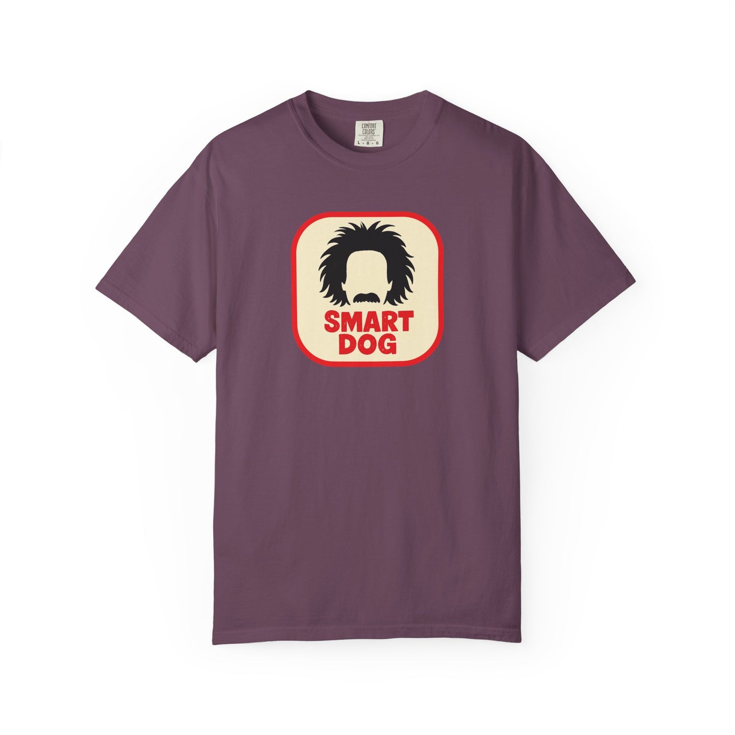 Dog Lover Graphic T-shirt - Smart Dog, Albert Einstein Design