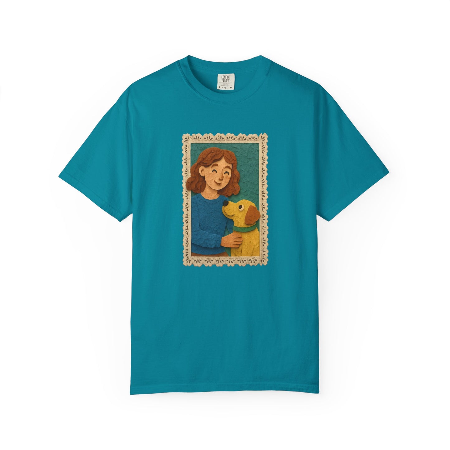 Dog Mom T-shirt - Unisex Garment-Dyed Tee for Pet Lovers
