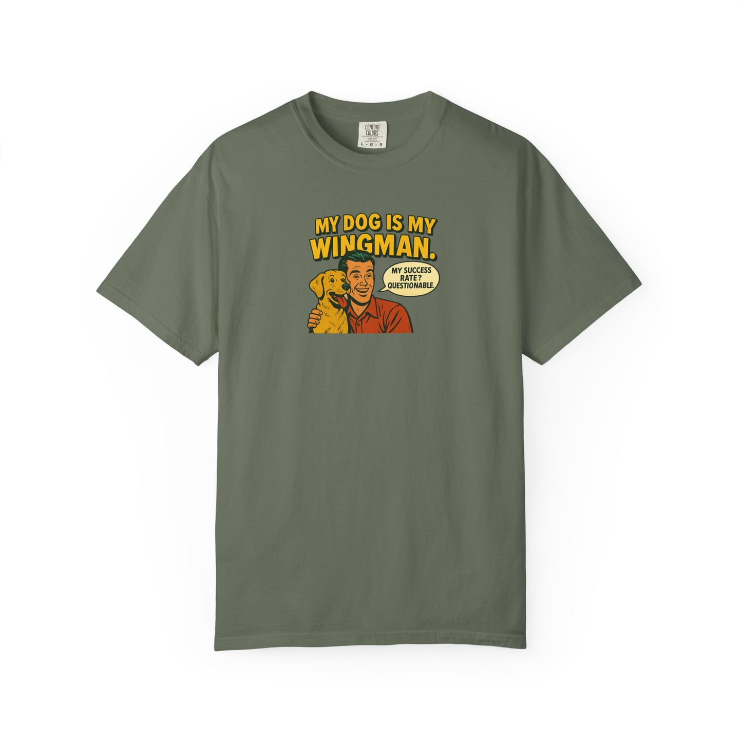 Wingman Dog Dad T-Shirt