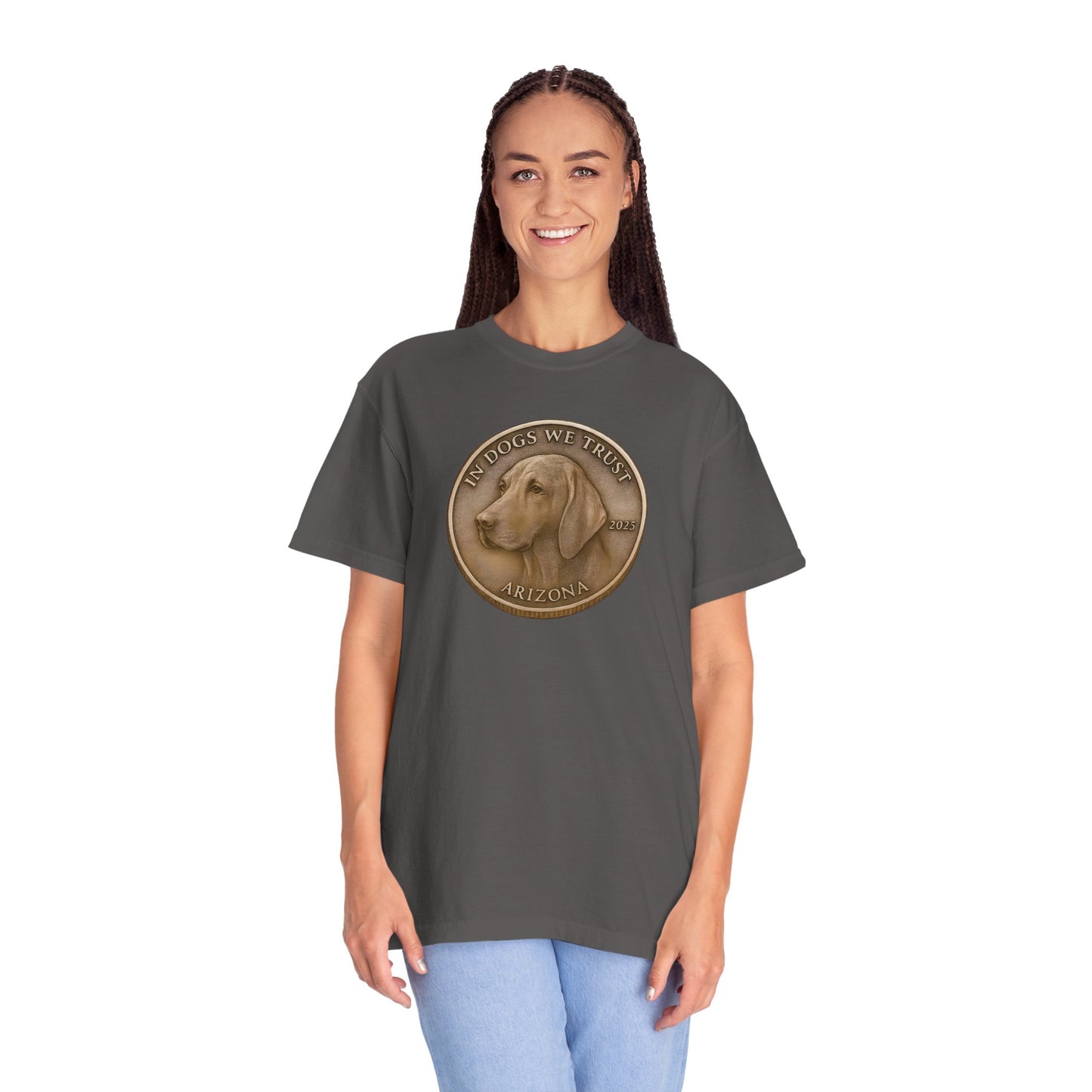 Arizona State Coin T-Shirt Collection - Proud Dog Breed Illustrations