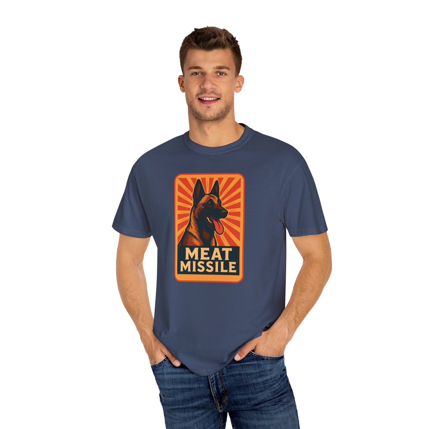 🚀 Belgian Malinois “Meat Missile” Tee