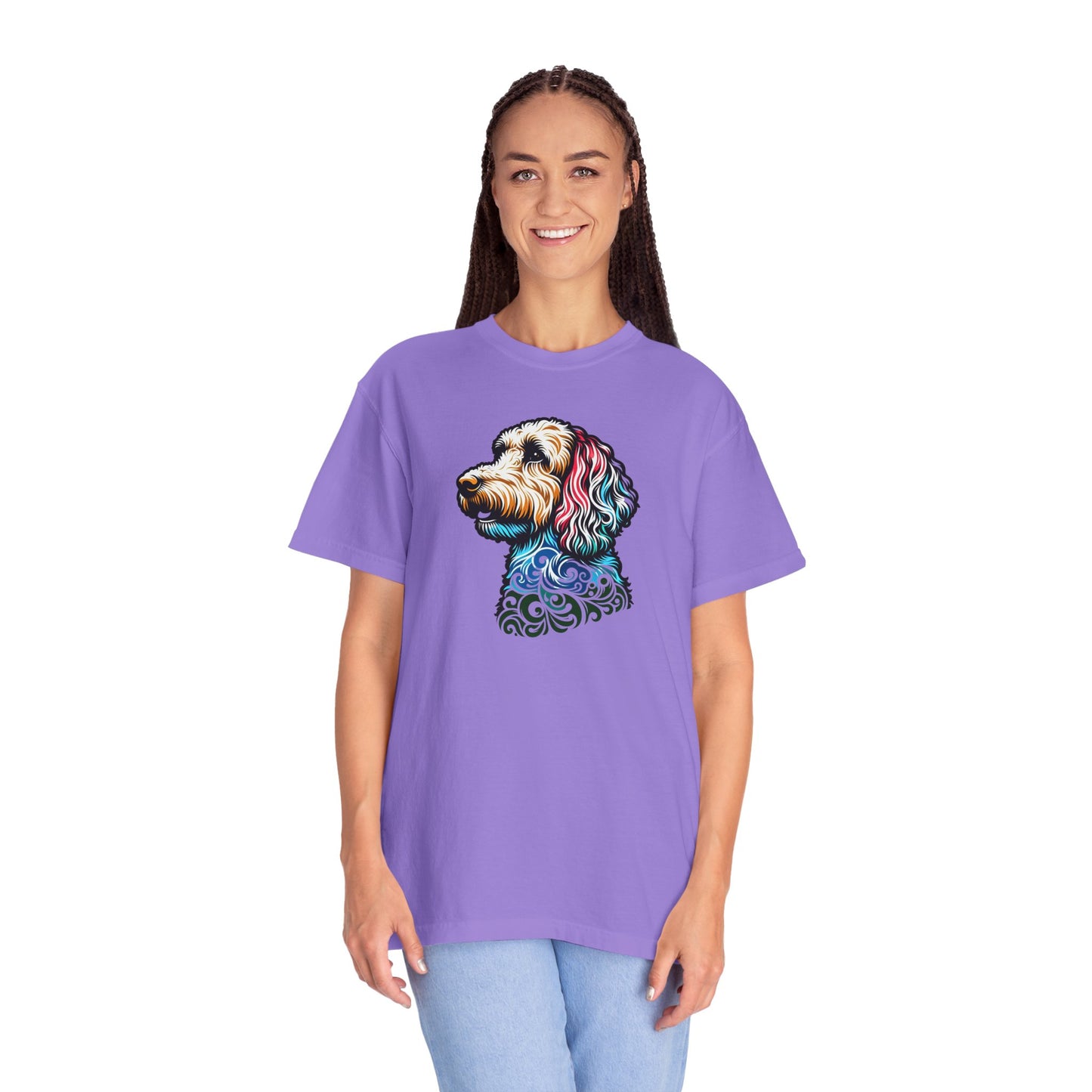 Labradoodle Love Tee – Color Splash Edition