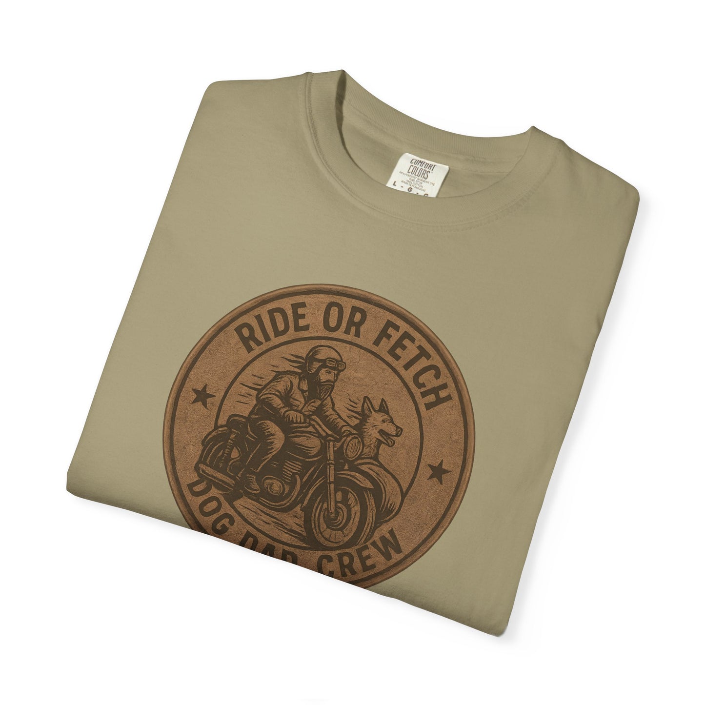 Dog Dad T-Shirt, Ride or Fetch Unisex Tee, Funny Dog Lover Gift, Pet Owner Apparel, Gifts for Father's Day, Casual Wear