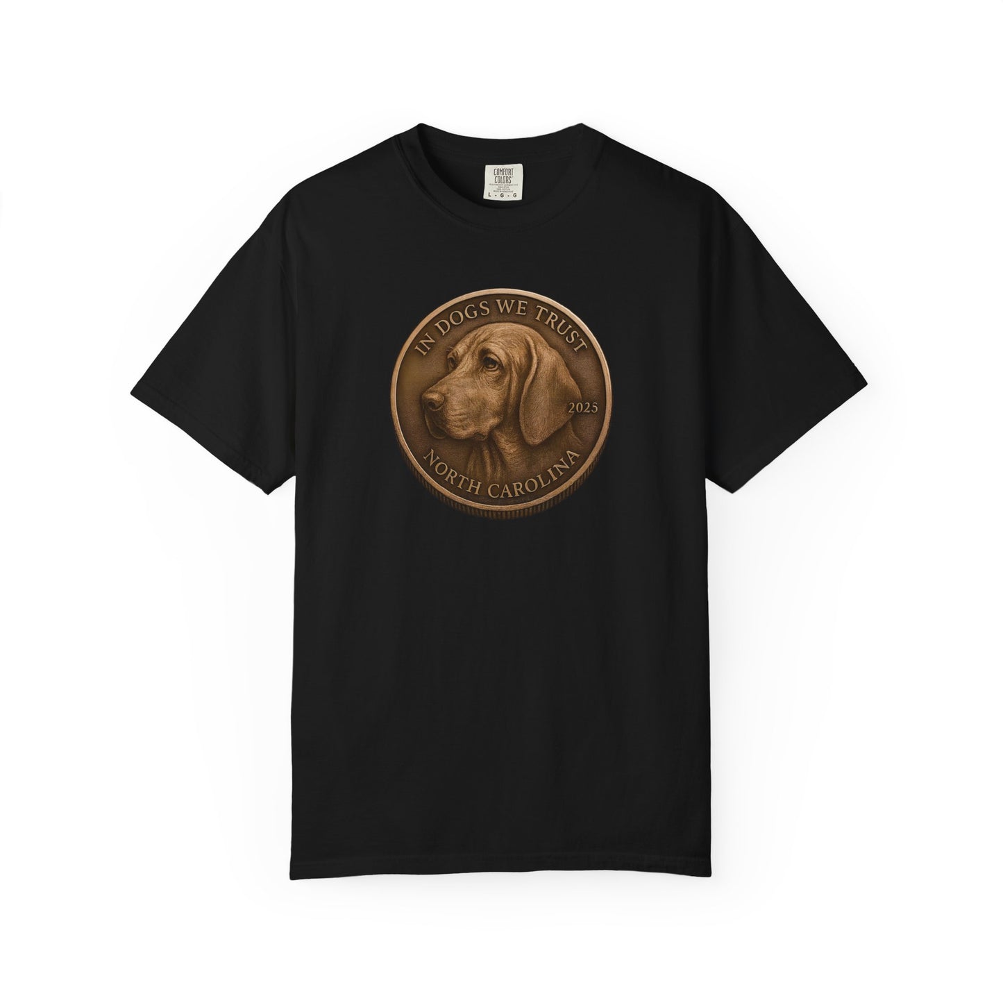 North Carolina State Coin T-Shirt Collection - Proud Dog Breed Illustrations
