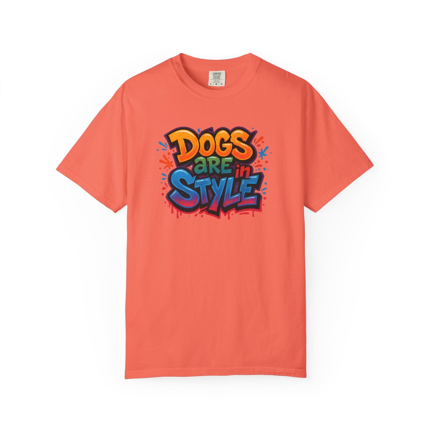 Stylish Dog Lovers T-Shirt - "Dogs are in STYLE"