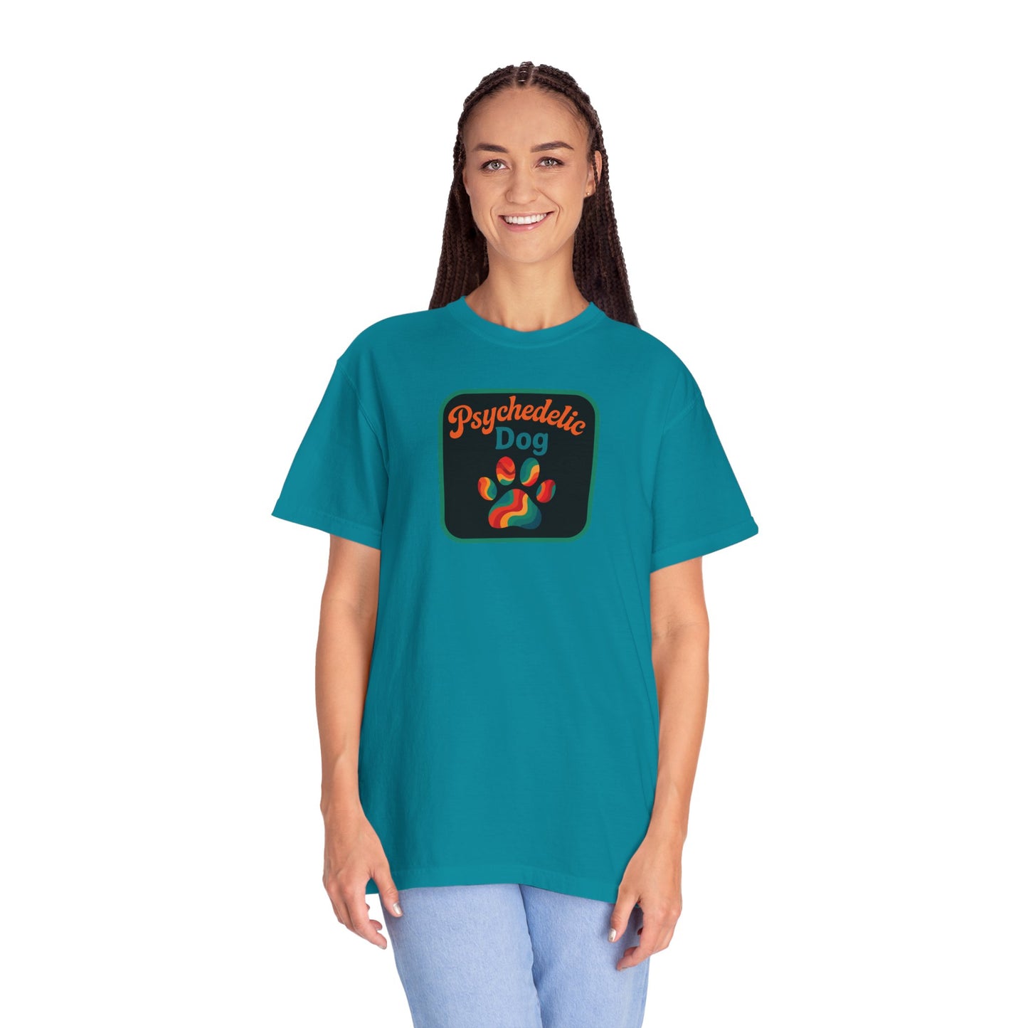 Psychedelic Dog T-shirt