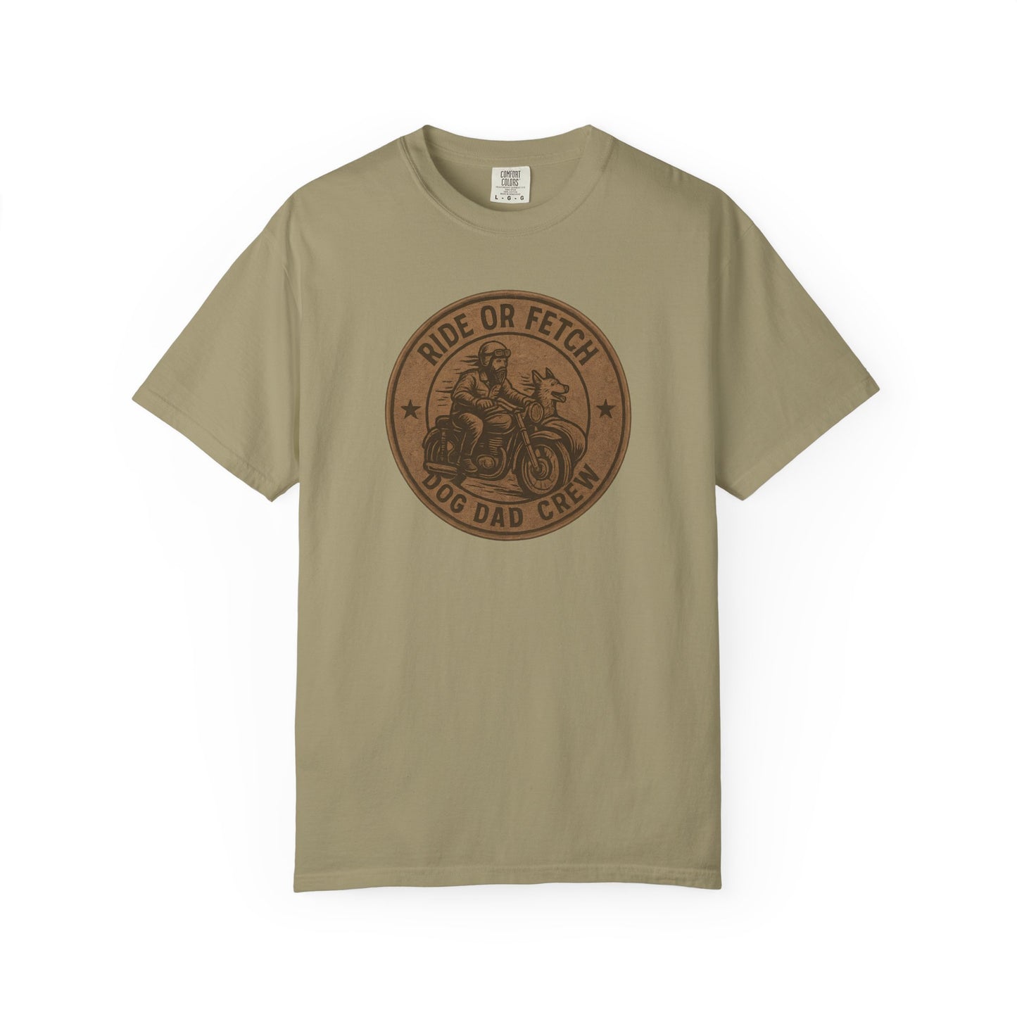 Dog Dad T-Shirt, Ride or Fetch Unisex Tee, Funny Dog Lover Gift, Pet Owner Apparel, Gifts for Father's Day, Casual Wear