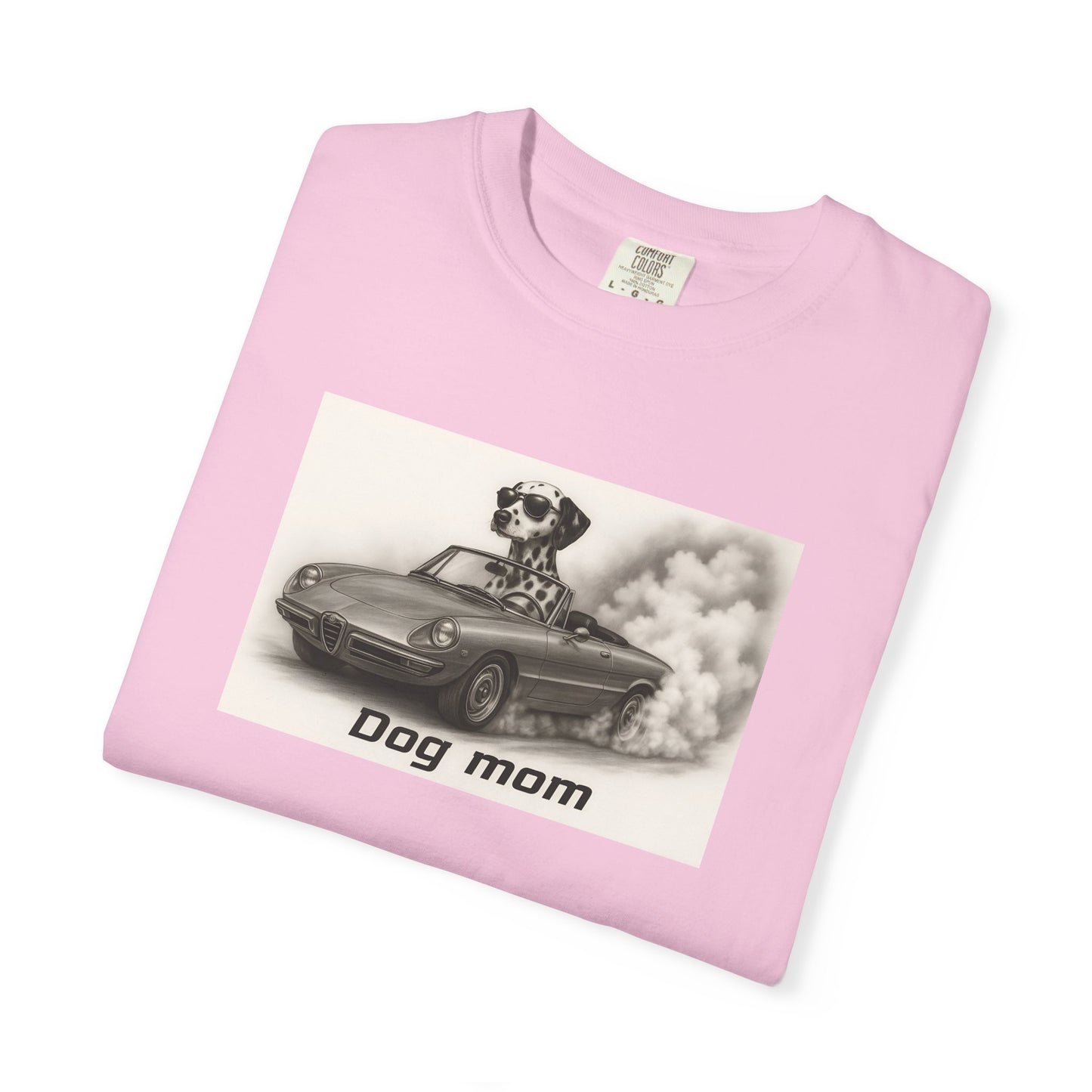 Dog Mom - Dalmatian - “Cool Dogs in Cool Cars” T-Shirt Collection! 🐶🚗